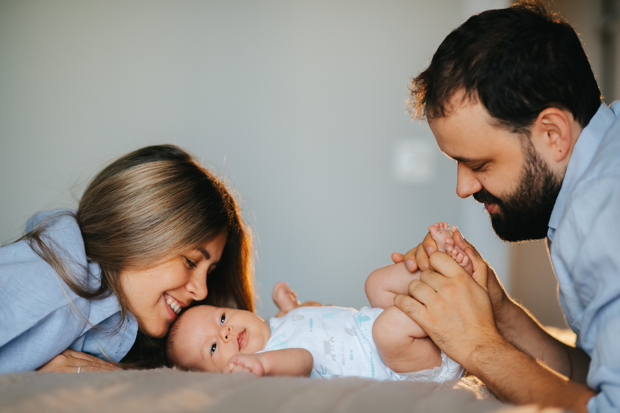 Олег, Саша и Аня. Семейный lifestyle фотограф в Санкт-Петербурге Людмила Пахомова