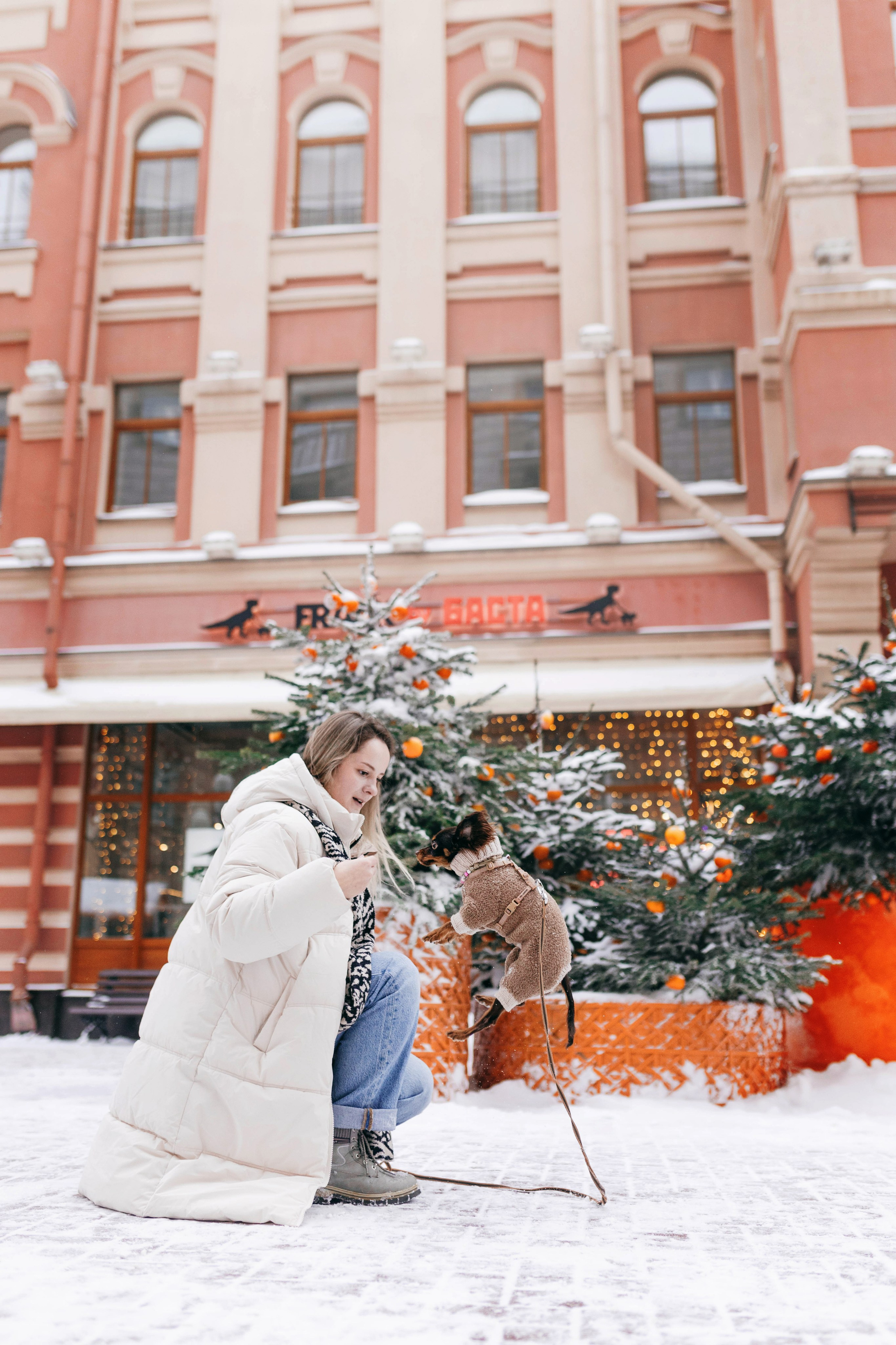 Москва / Даша и Тикки. Фотограф Кузина Вера