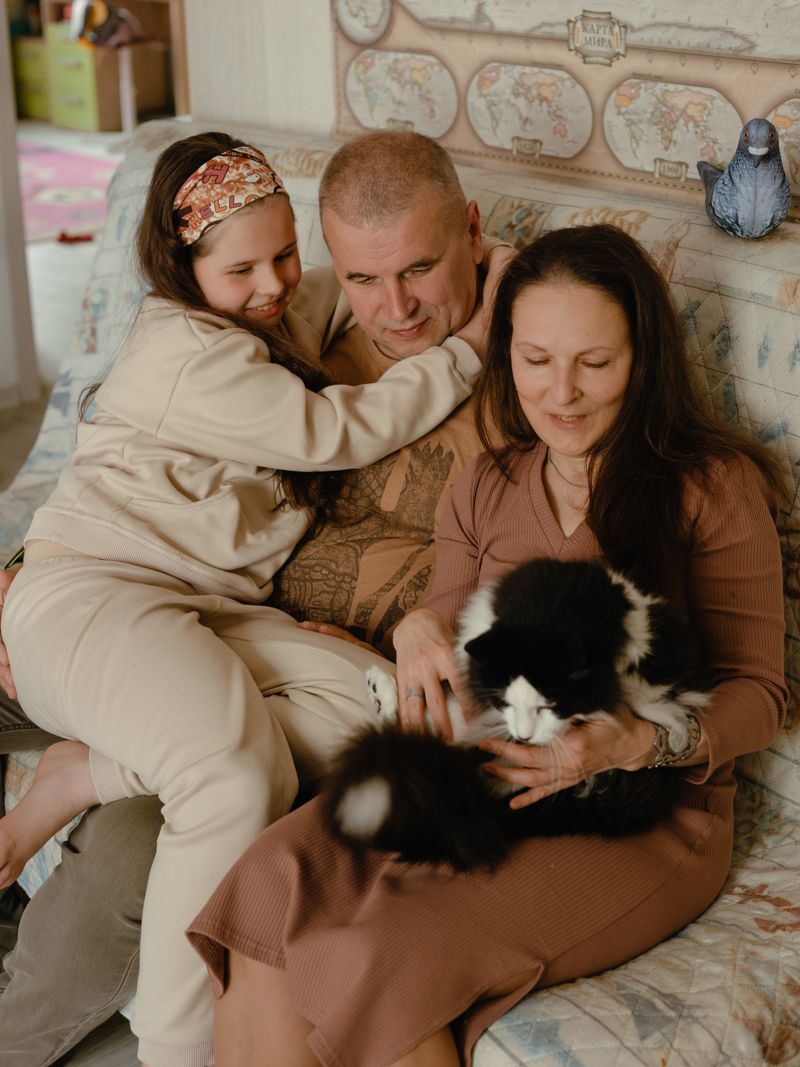Андрей, Александра и Тая. Контент фотограф в Санкт-Петербурге Елена Кегель
