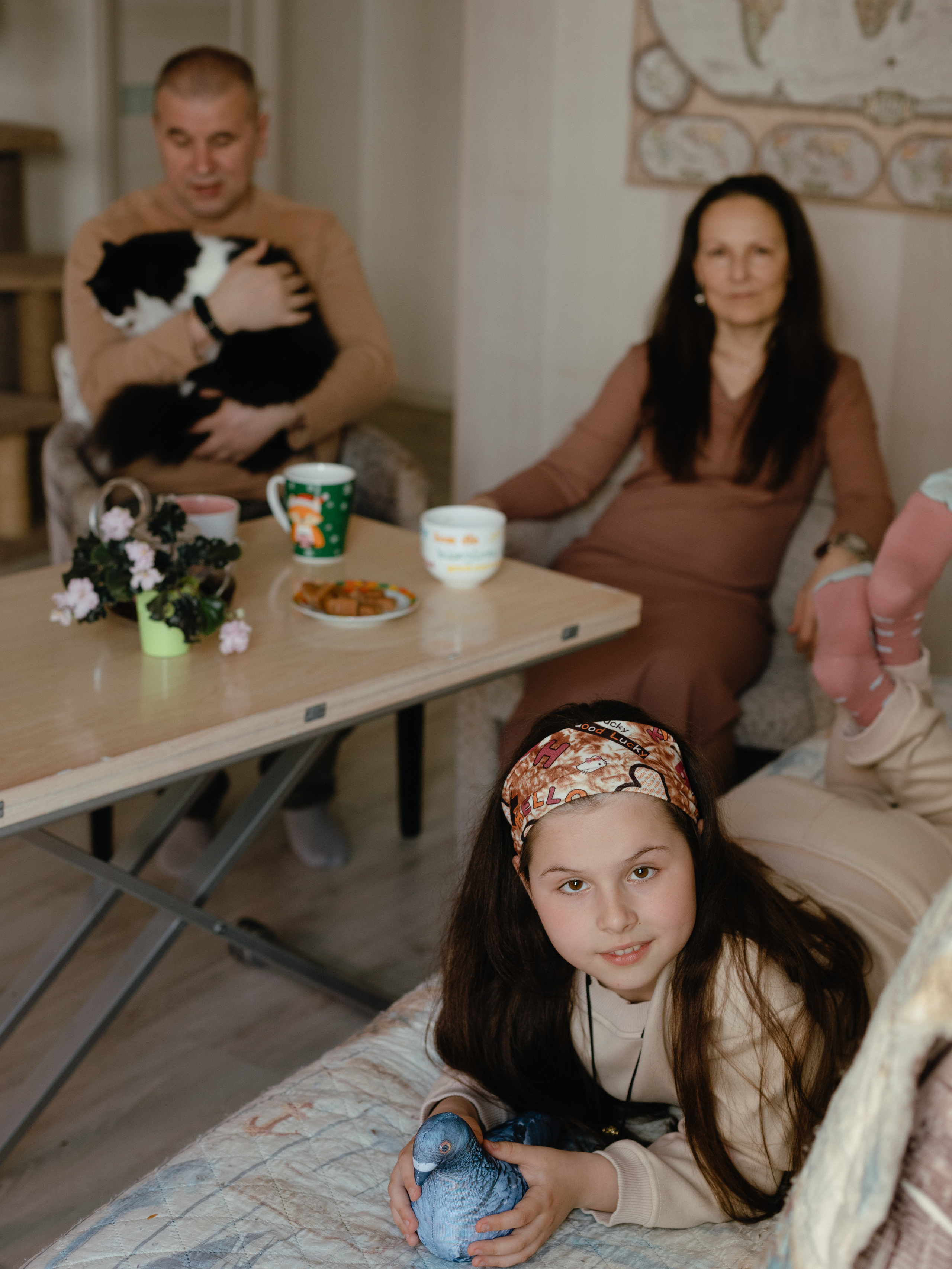 Андрей, Александра и Тая. Контент фотограф в Санкт-Петербурге Елена Кегель