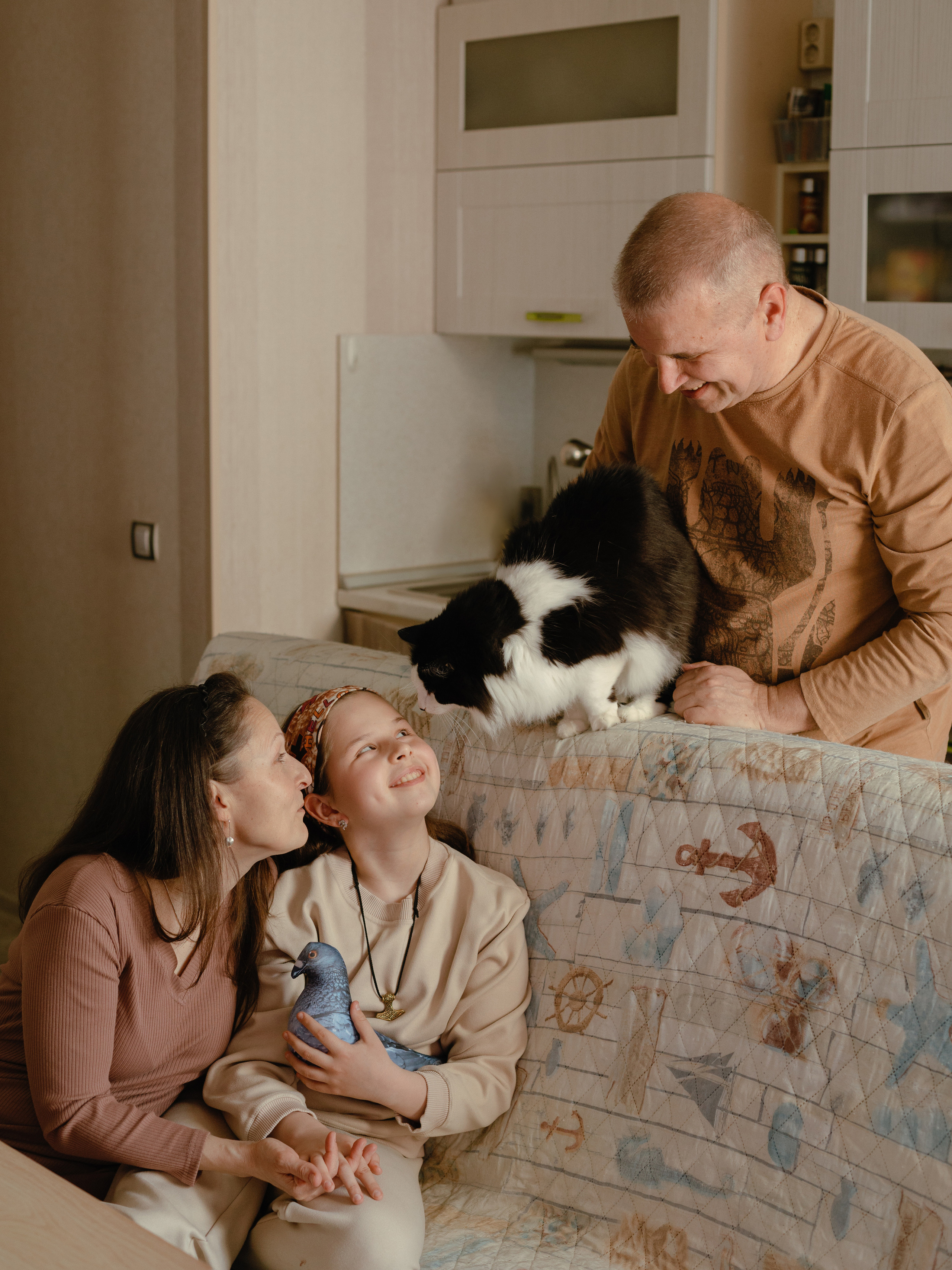 Андрей, Александра и Тая. Контент фотограф в Санкт-Петербурге Елена Кегель