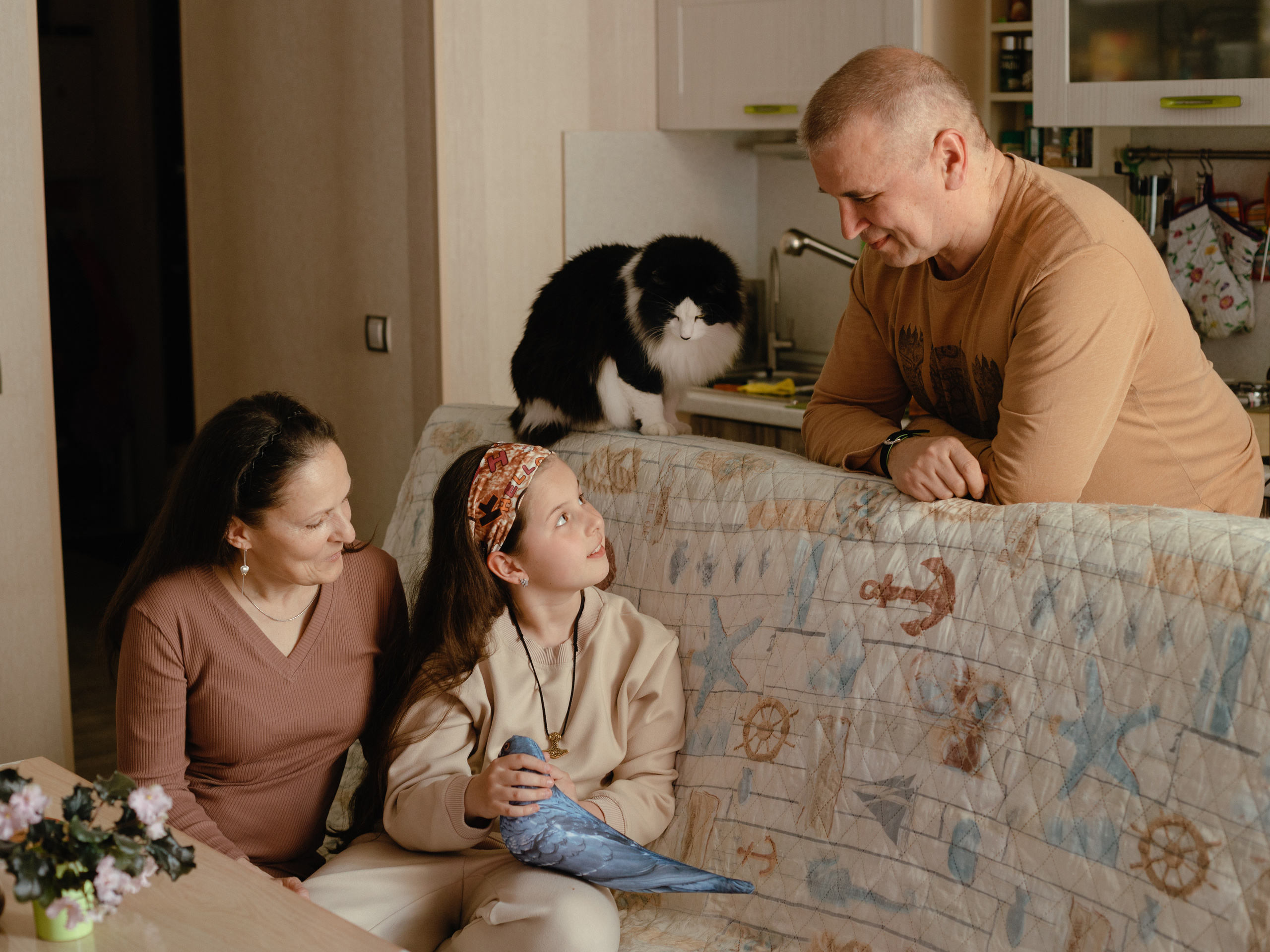 Андрей, Александра и Тая. Контент фотограф в Санкт-Петербурге Елена Кегель