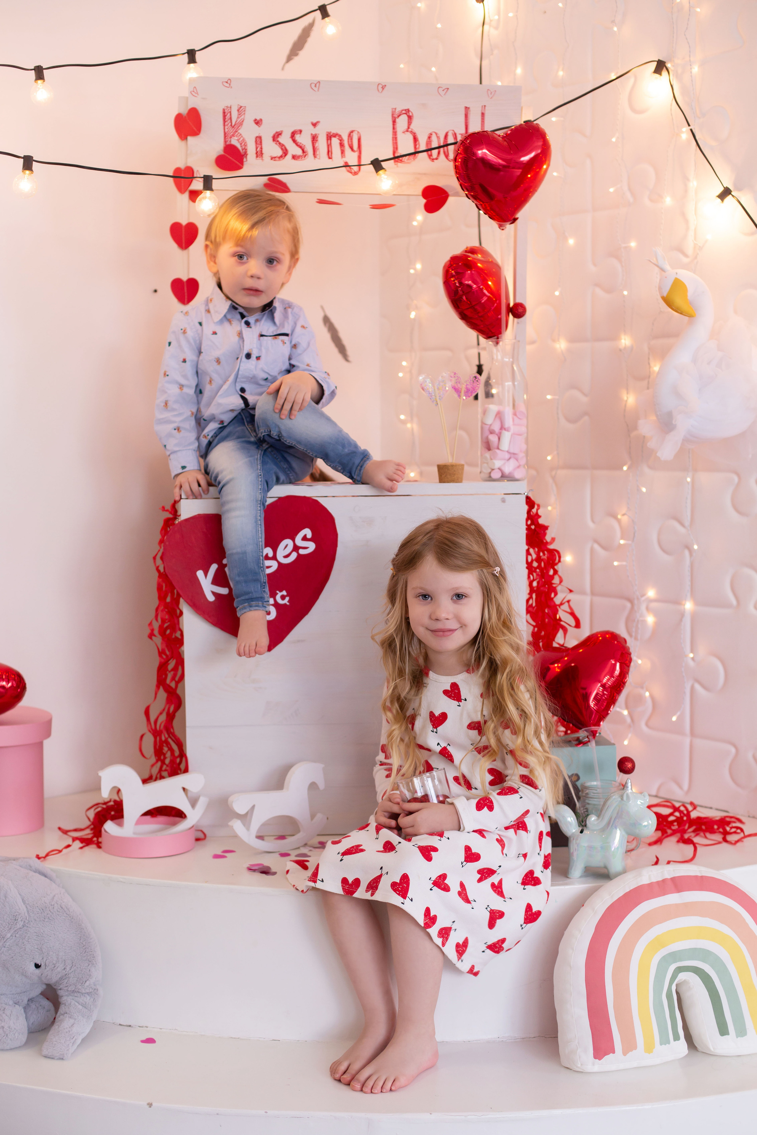 День Валентина в студии Наташа и детки. Семейный и детский фотограф в Москве Олеся Сухова