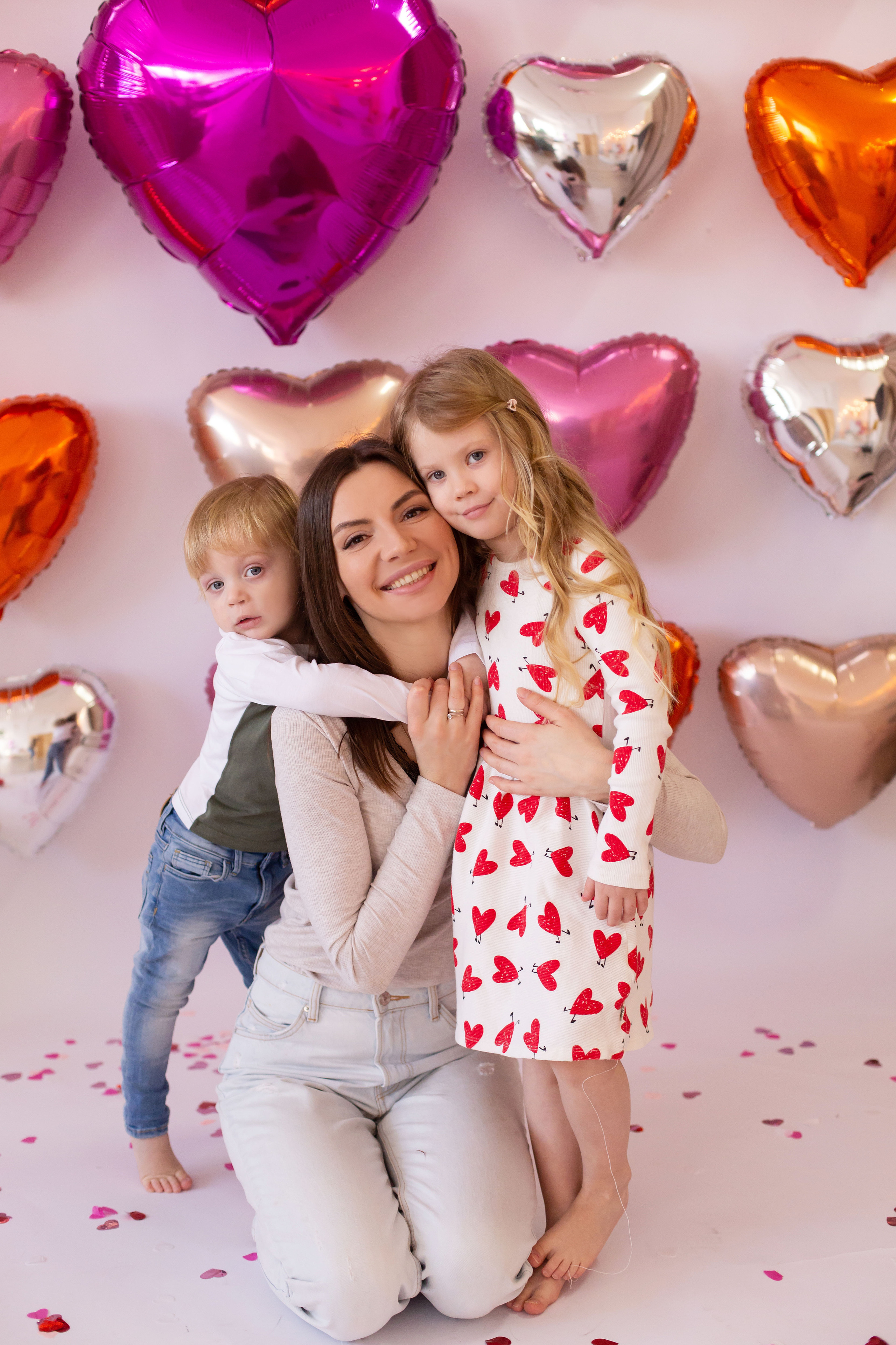 День Валентина в студии Наташа и детки. Семейный и детский фотограф в Москве Олеся Сухова