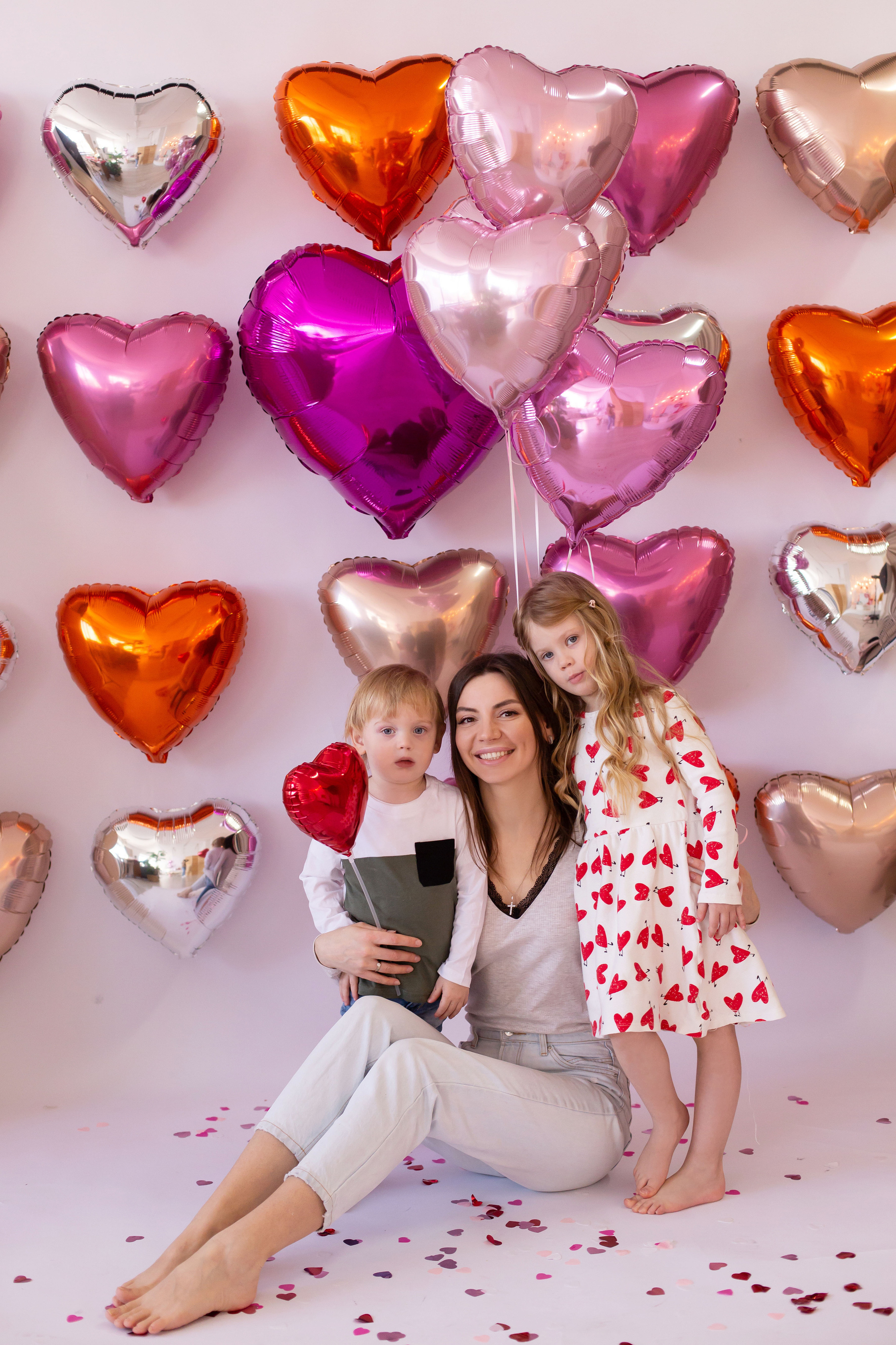 День Валентина в студии Наташа и детки. Семейный и детский фотограф в Москве Олеся Сухова