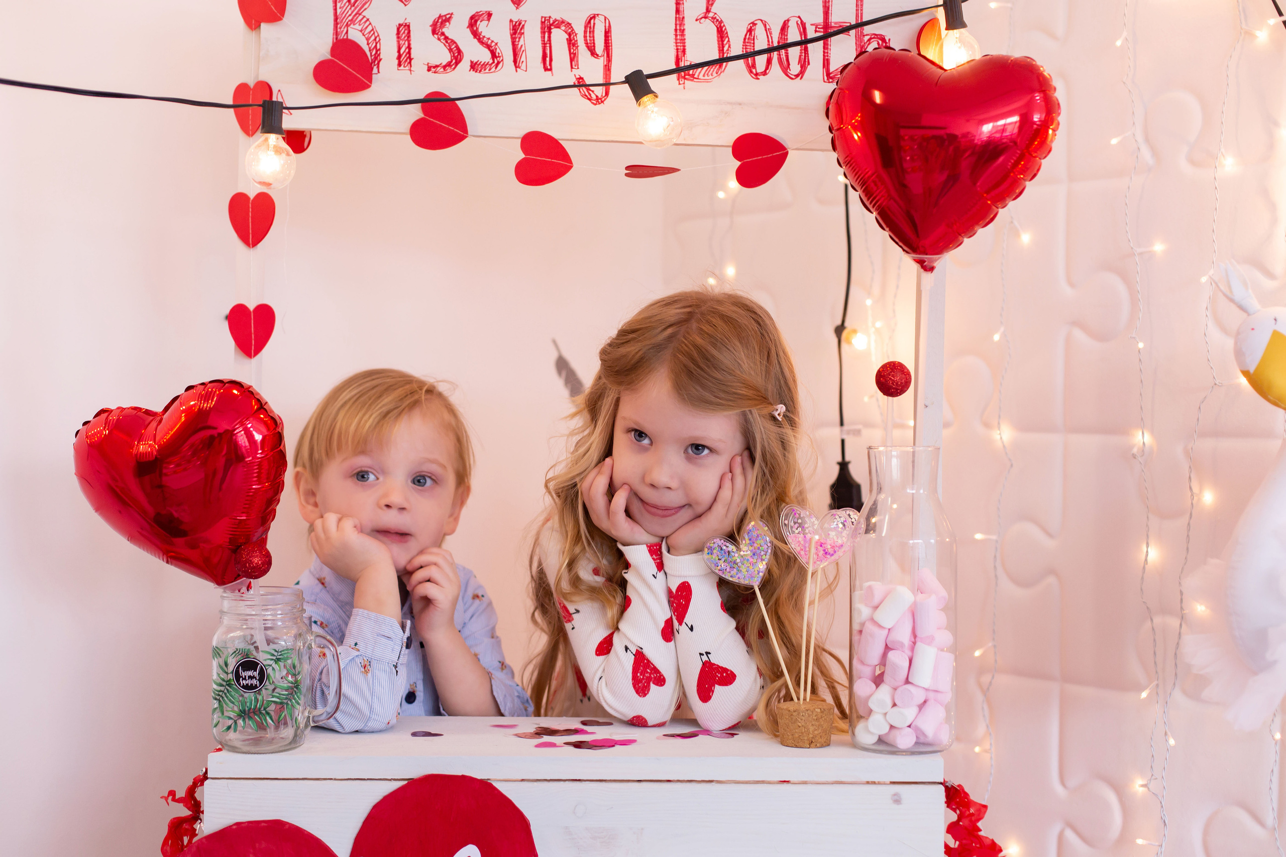 День Валентина в студии Наташа и детки. Семейный и детский фотограф в Москве Олеся Сухова