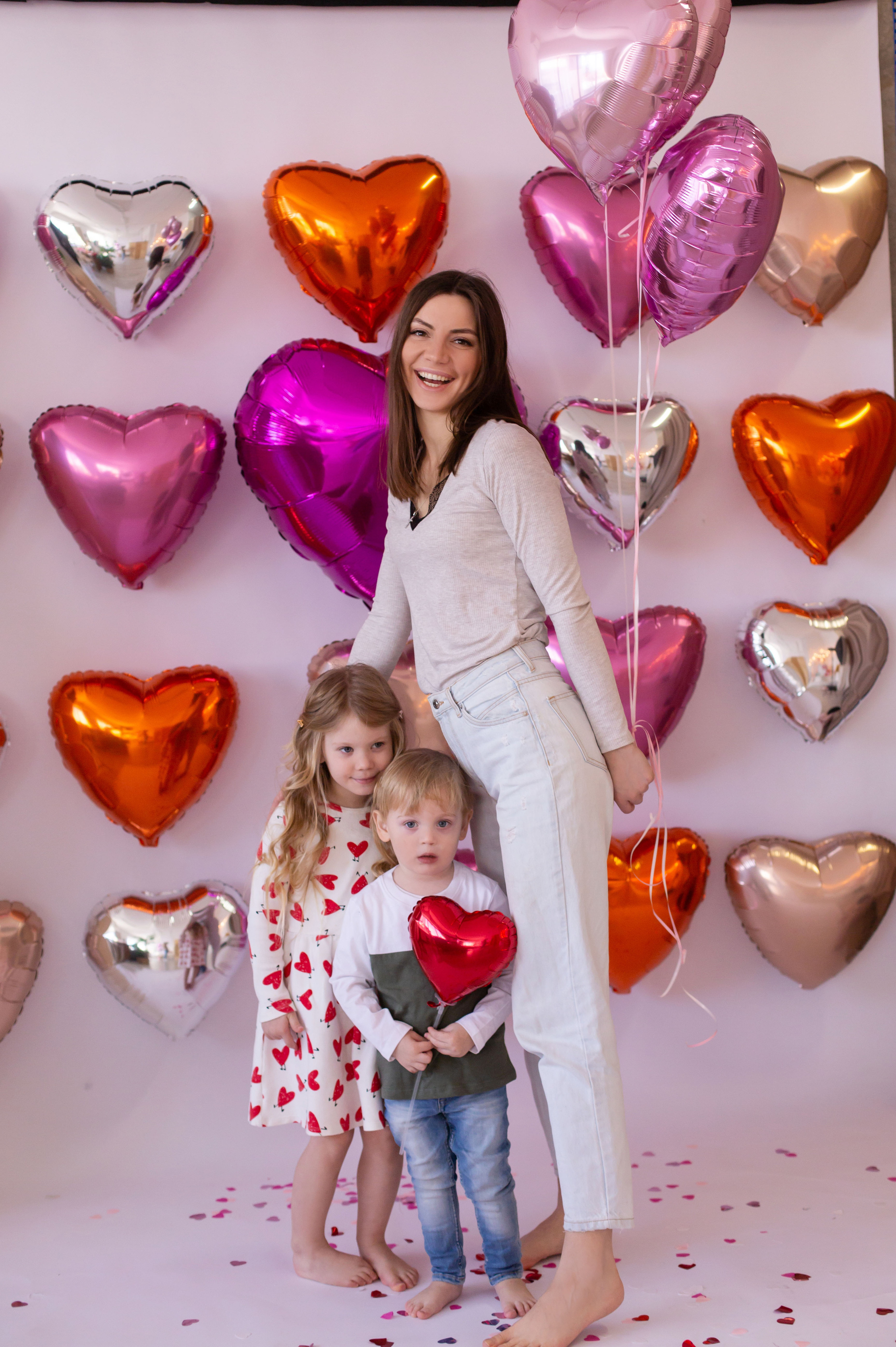 День Валентина в студии Наташа и детки. Семейный и детский фотограф в Москве Олеся Сухова