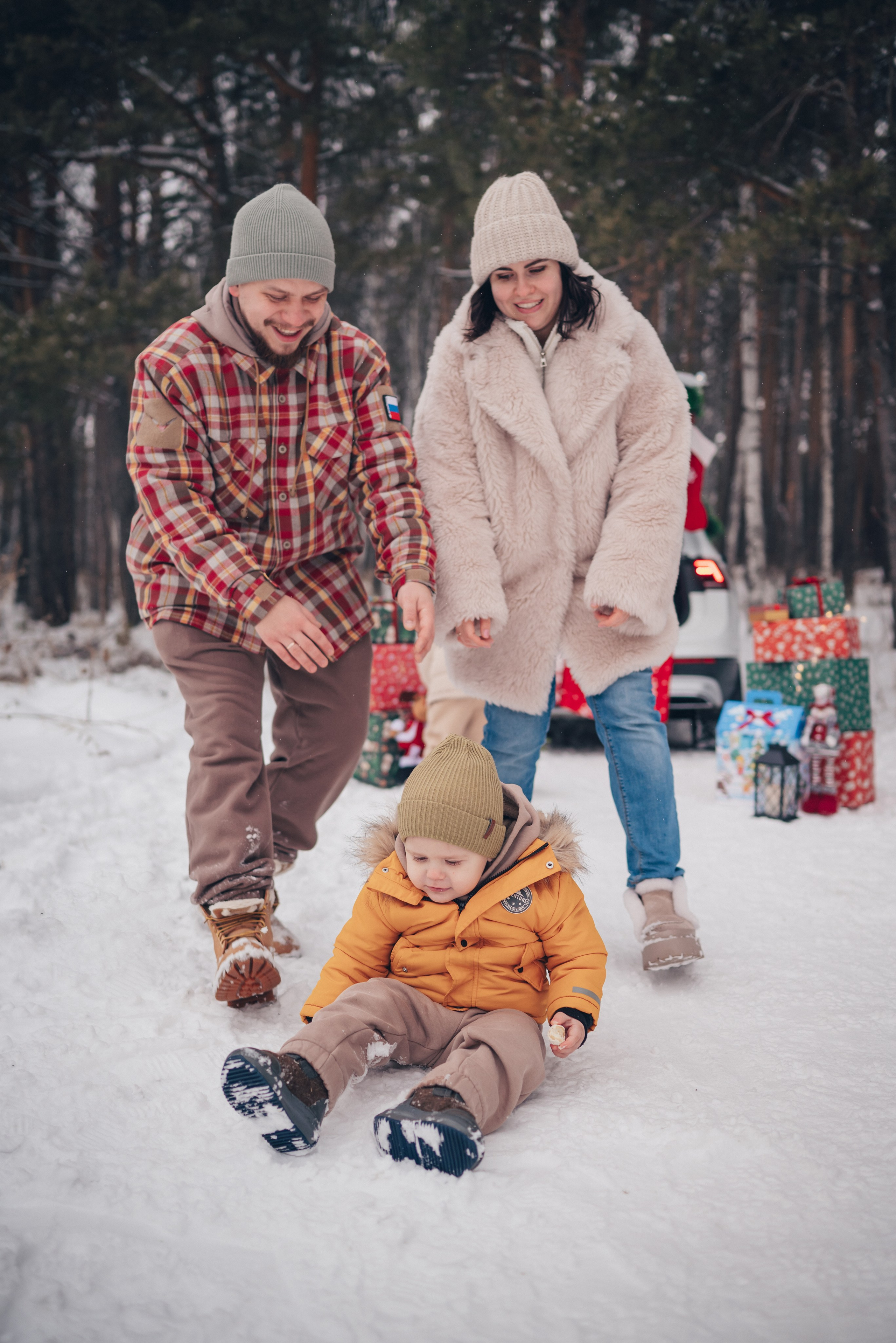 Кирилл & Алина с детьми. Семейный и детский фотограф в Екатеринбурге Валерия Нагибина