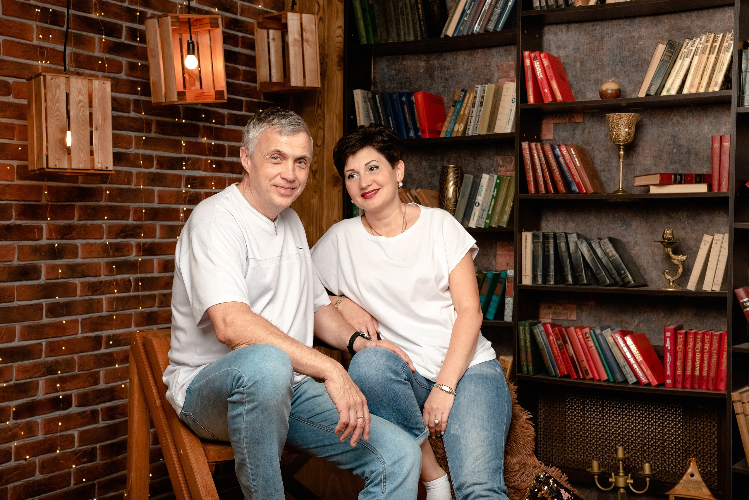 Семейная фотосессия в студии