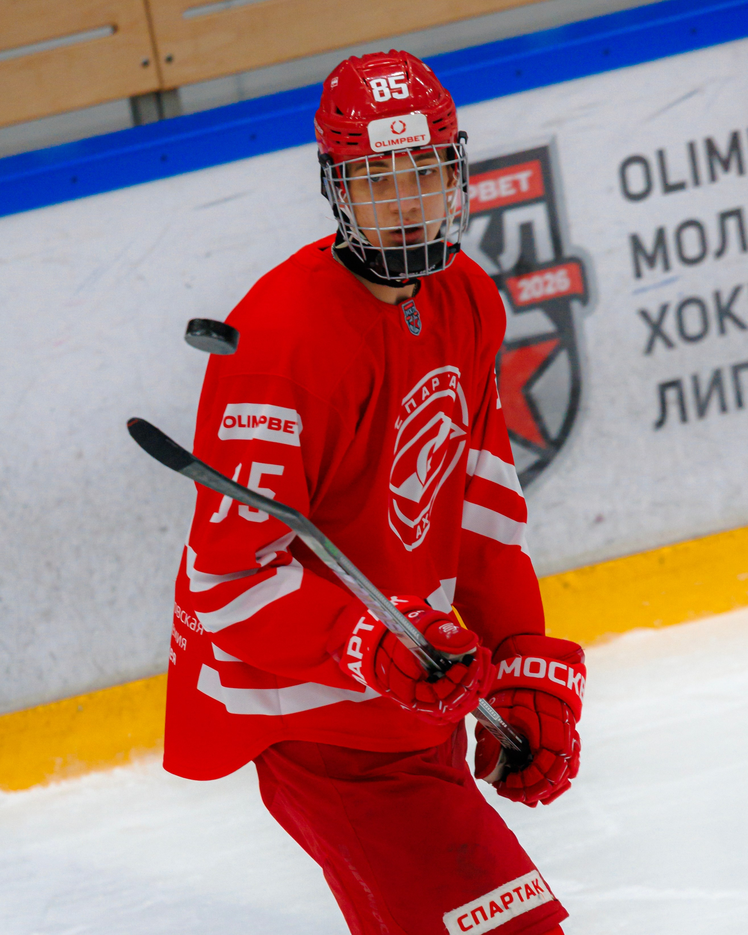 МАТЧ МХЛ. МХК СПАРТАК МАХ — ХК КРЫЛЬЯ СОВЕТОВ. Artem Zenin Photography
