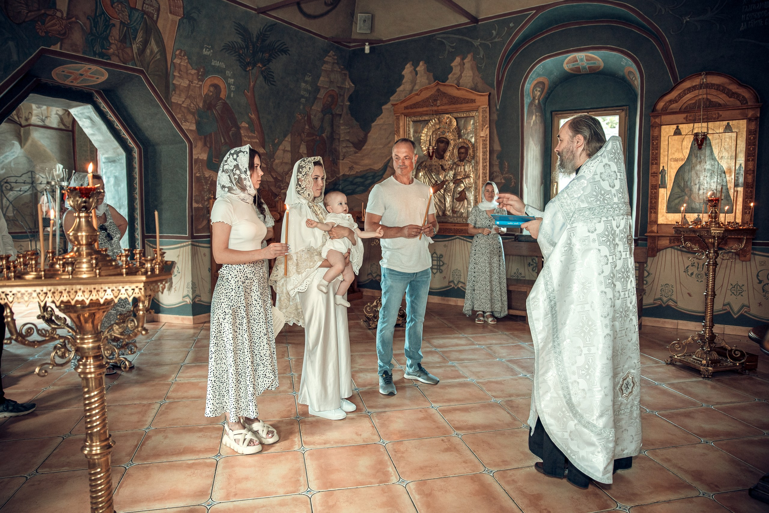 Таинство крещения. Семейный и детский фотограф в Москве Орешина Юлия