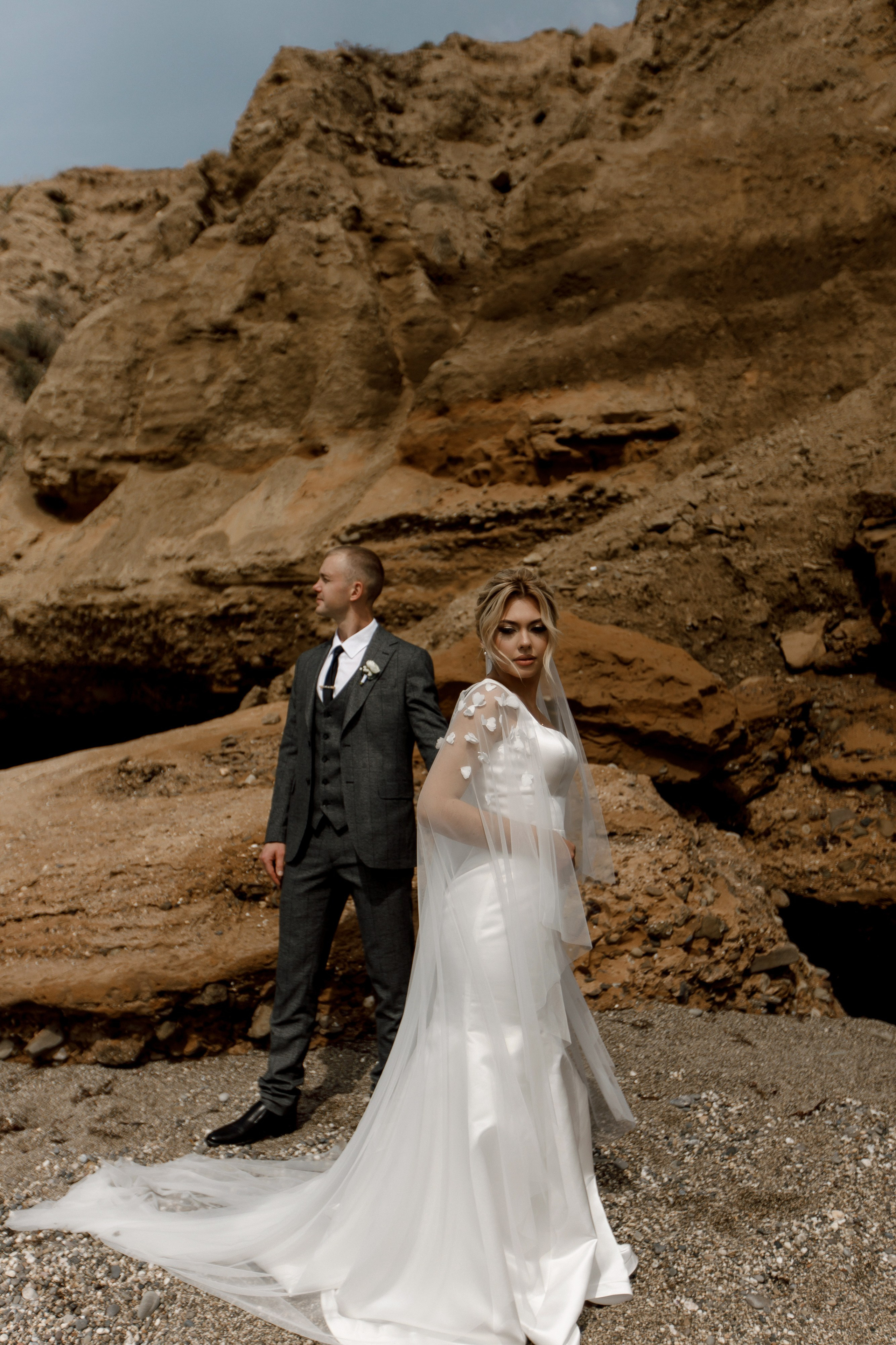 Денис и Алина. Белый замок. Фотограф Анна Лейман. Севастополь