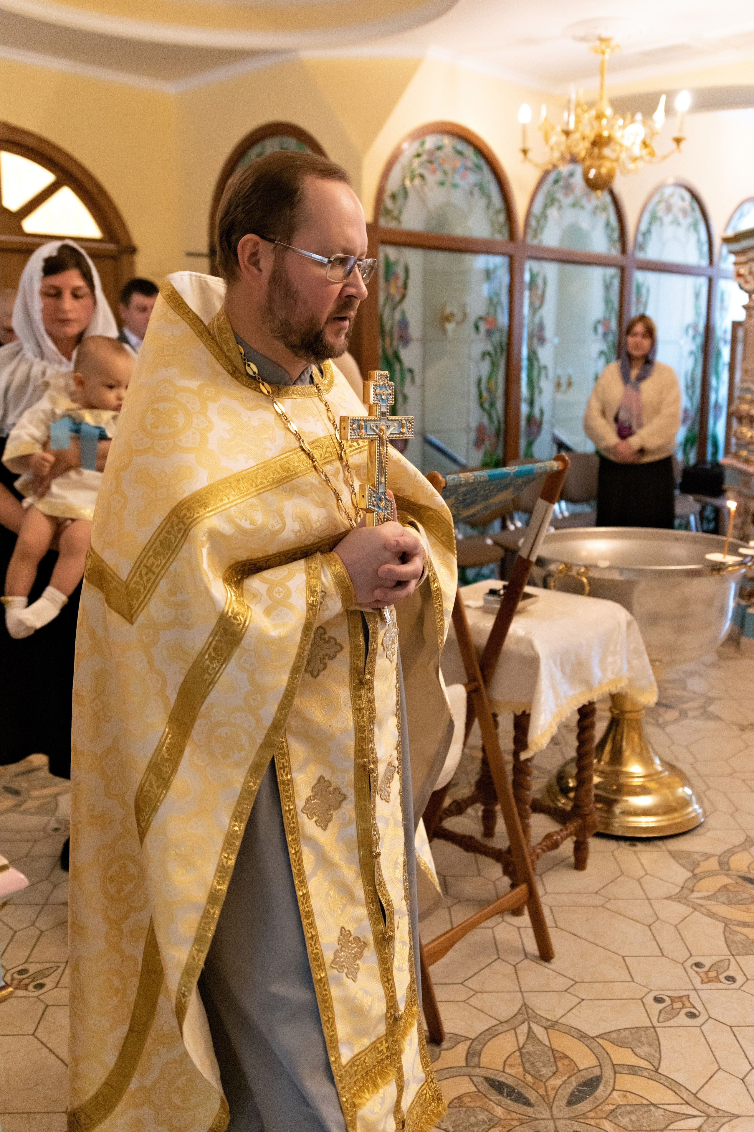 Крещение Георгия. Елена Задорина