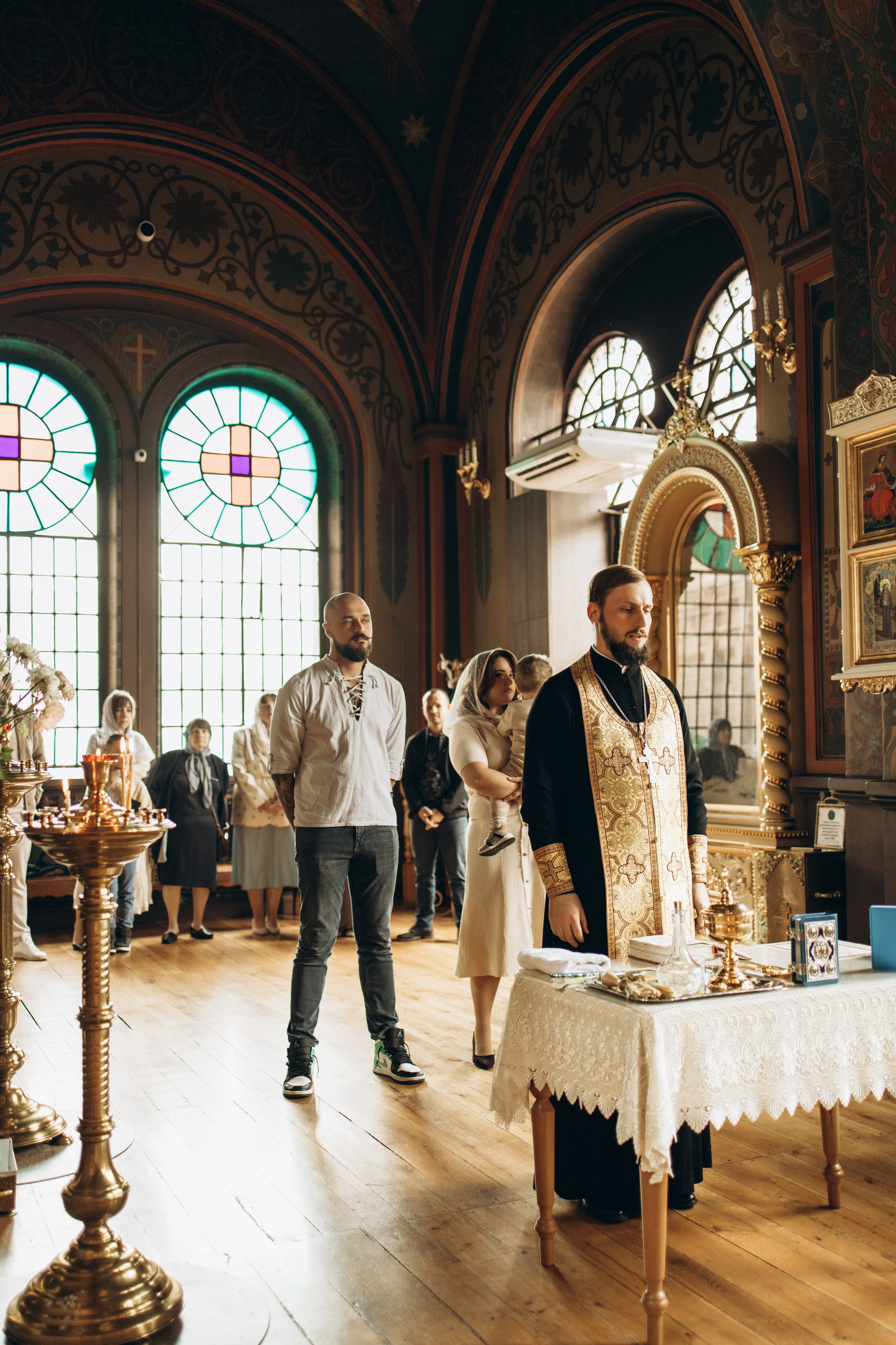 Таинство крещения Матвея. Самый теплый фотограф в Краснодаре Рябоконь Ксения