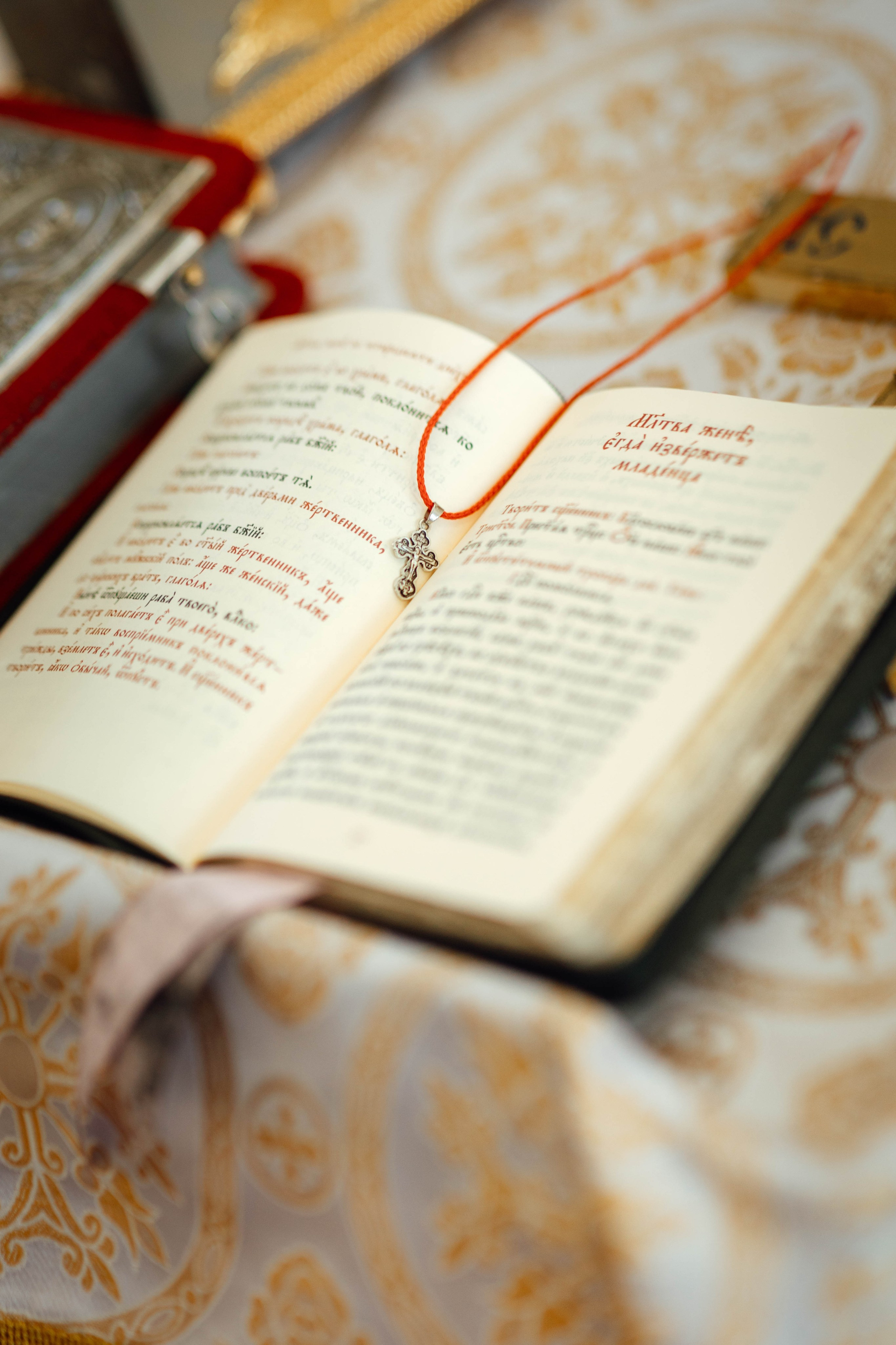 Крещение Энвера (Михаила), д. Колядищи, храм Успения Пр. Богородицы, август 2025