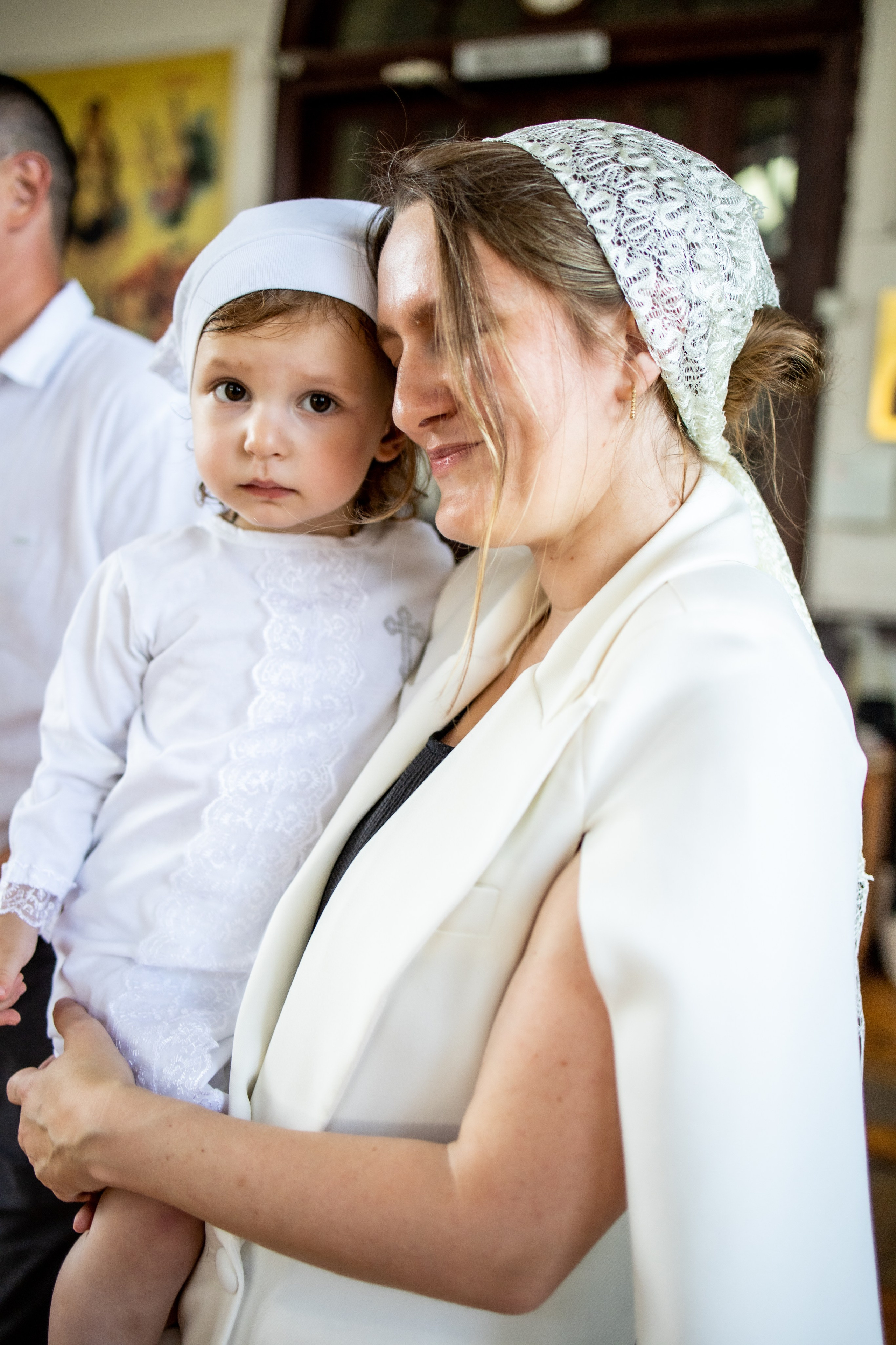 Таинство Крещения Евы, Арины и Дарьи. Фотограф Надежда Лукьянова