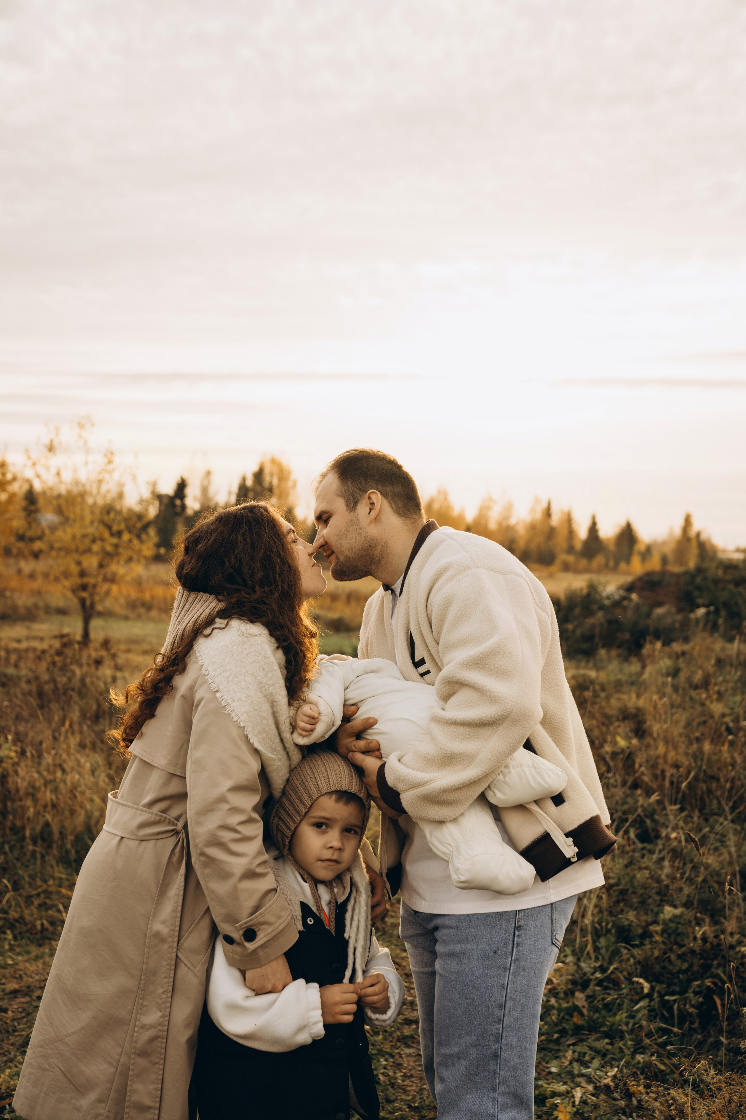 Виктор, Александра, Марк и Костик. Семейный и детский фотограф Плесецк, Мирный Марина Забабурина