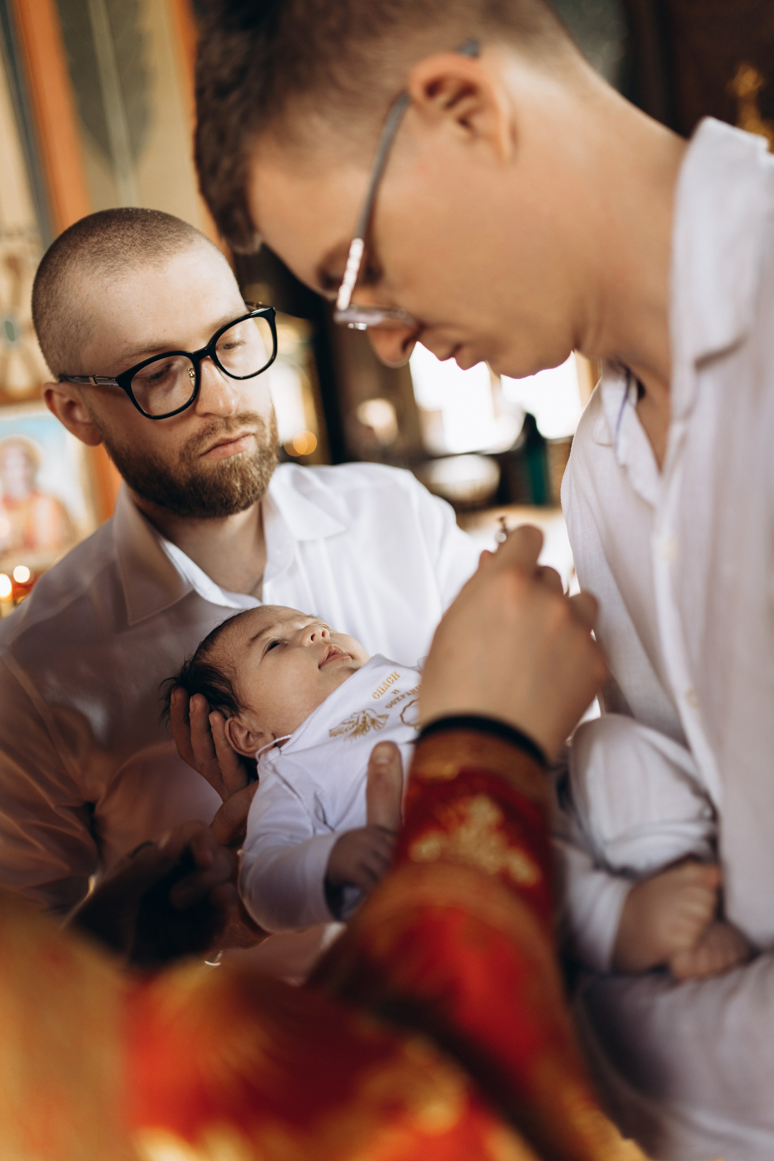 Крещение Лёвы. Самый теплый фотограф в Краснодаре Рябоконь Ксения