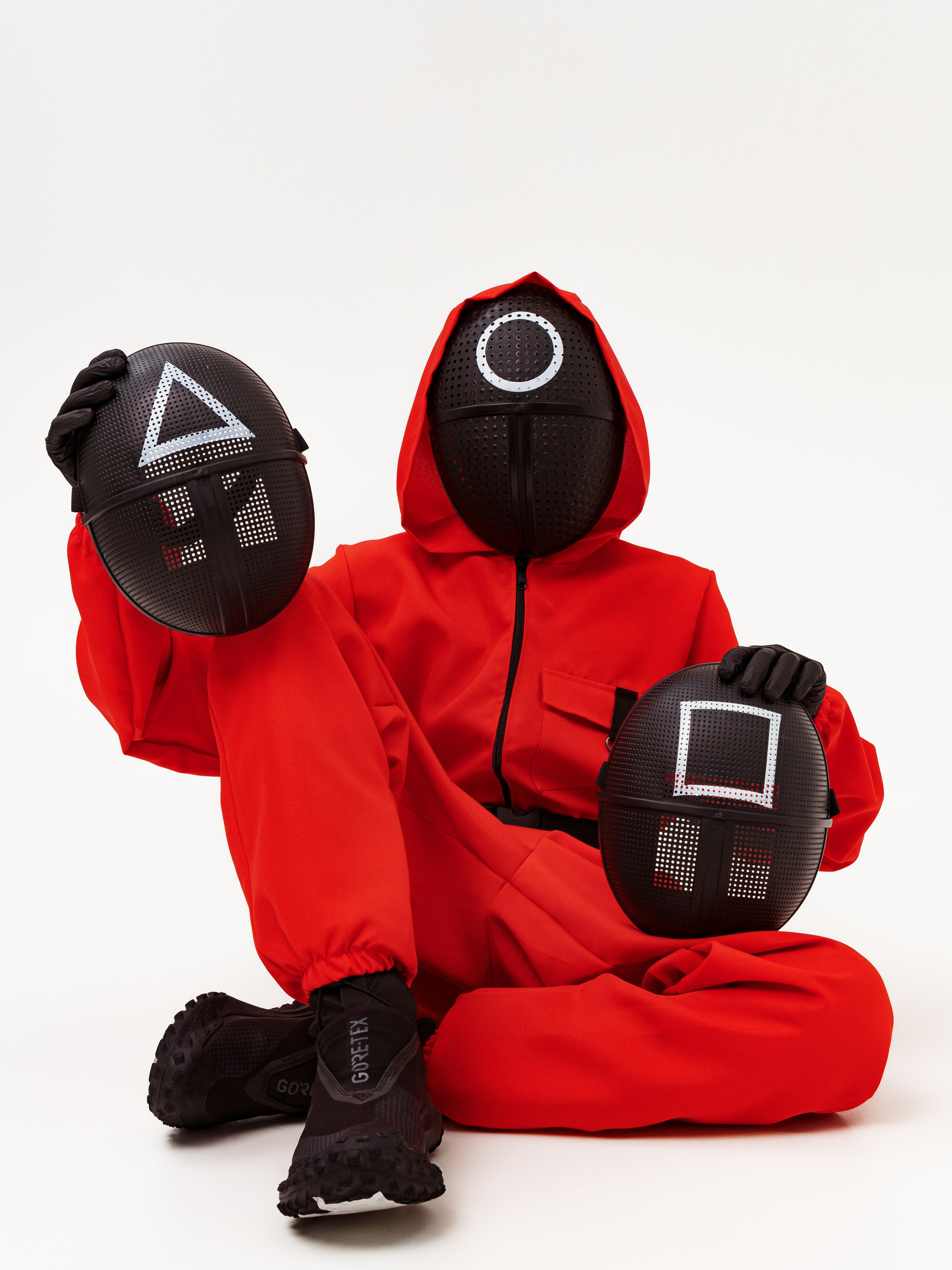 Костюм охранника (Игра в кальмара). Макаров Сергей|Creamlebot Фотограф города Ростов-на-Дону