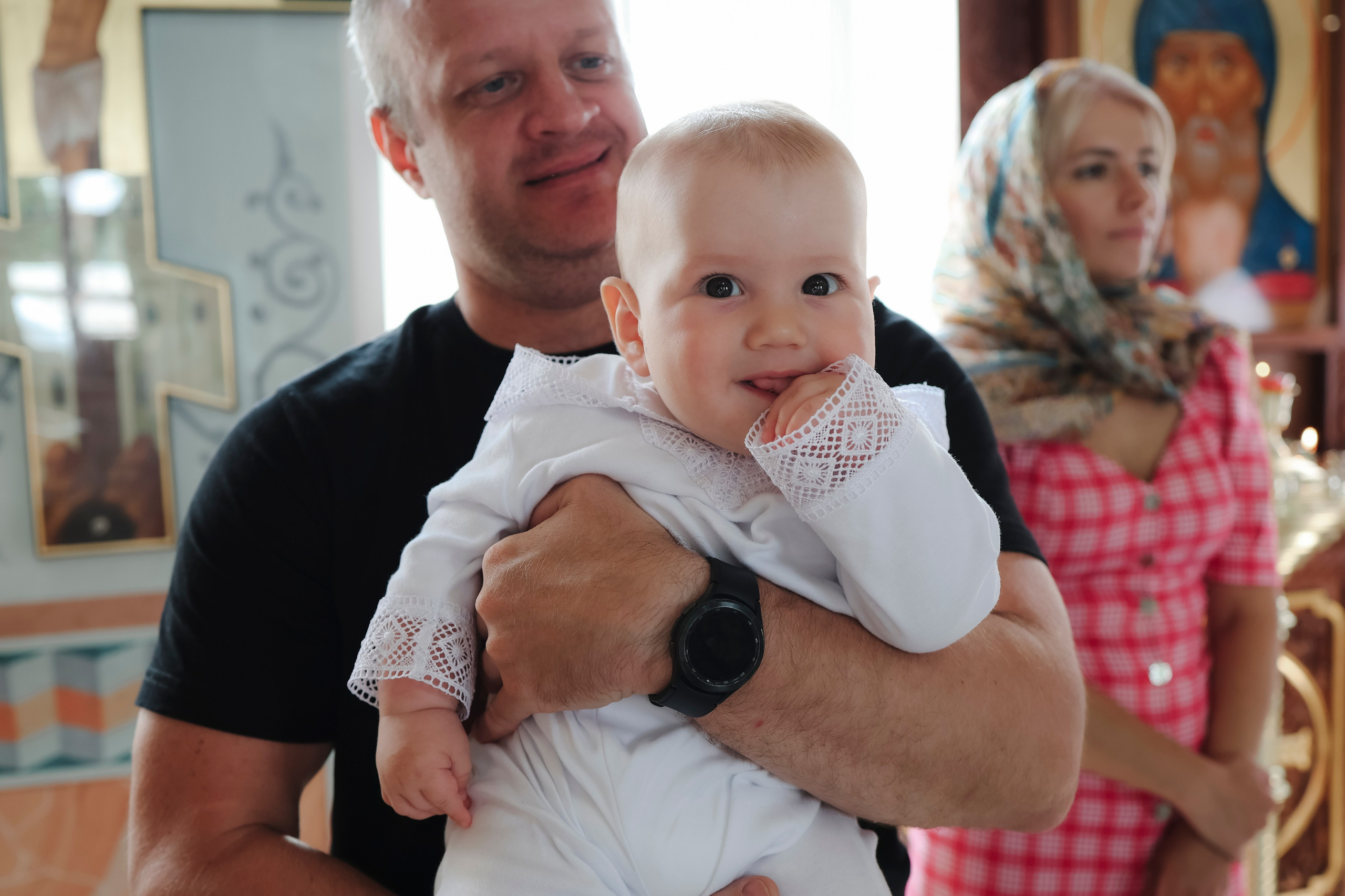 Крещение Гордея. Фотограф Новосибирск