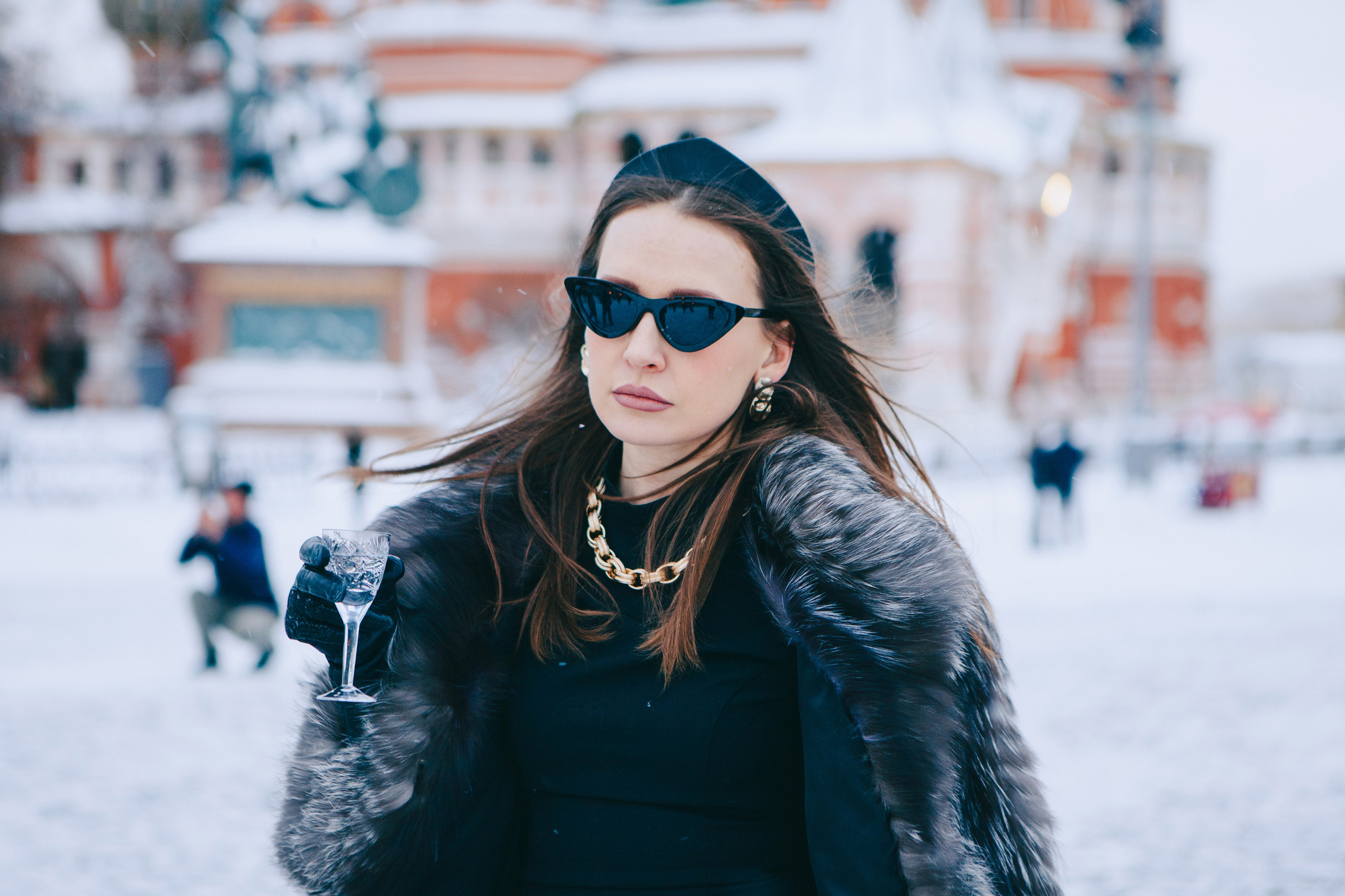 Съемка в стиле russian girl. Фотограф Ольга Ефремова