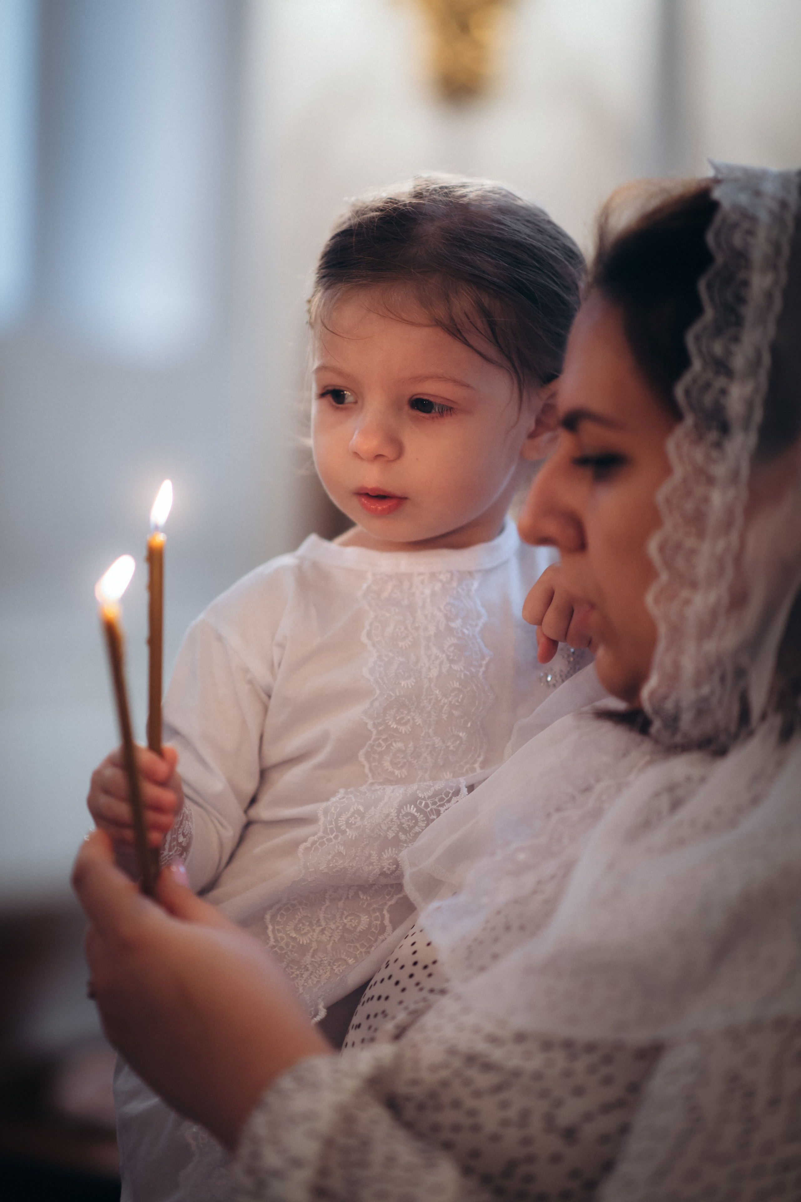 Крещение Веры. Фотограф на крещение в Рязани. Семейный фотограф