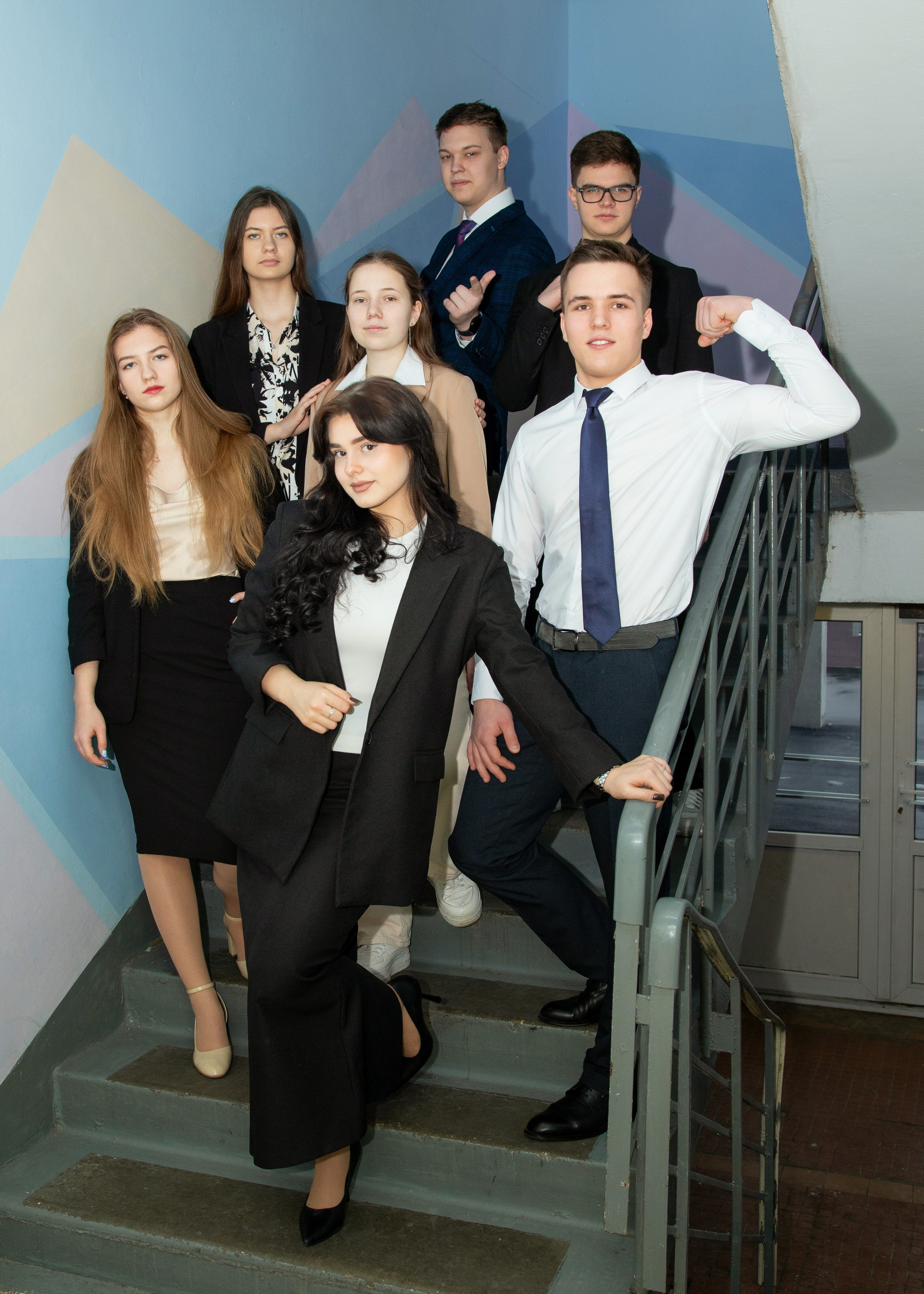 Групповая фотография. Старшая школа. 11 класс. Фотограф Игорь Полозов
