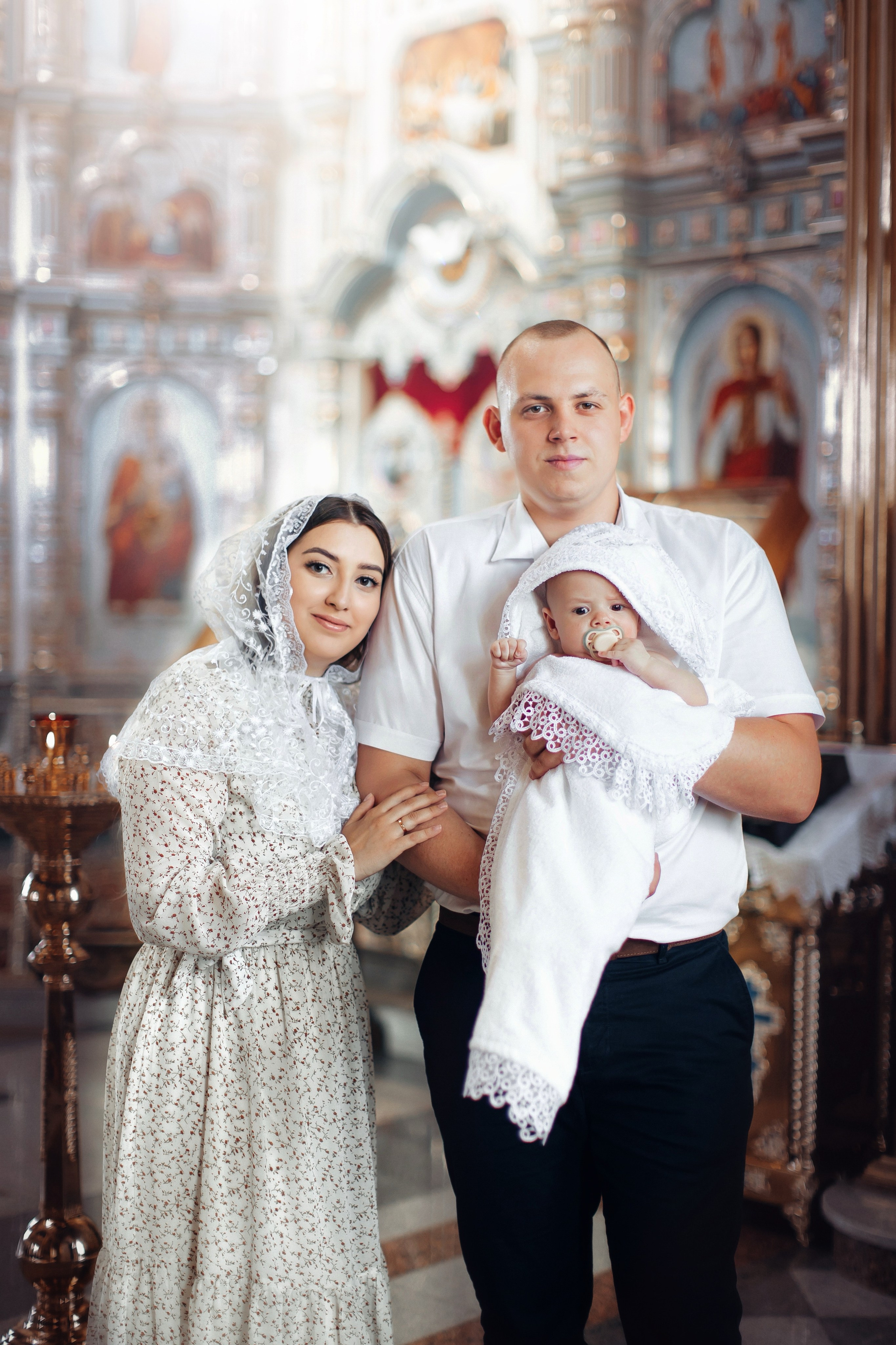 Таинство Крещения. Фотограф Лиана Артемова в Пензе