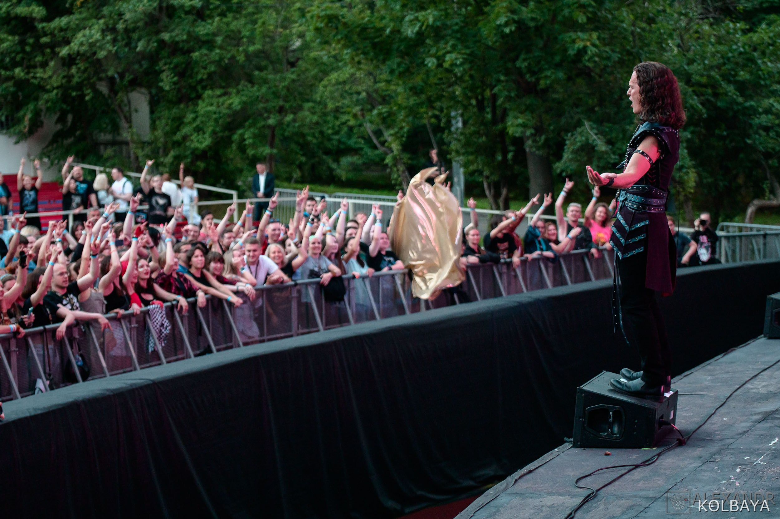 Концерт группы Эпидемия в Зеленом театре. Концертный и театральный репортажный фотограф в Москве Александр Колбая