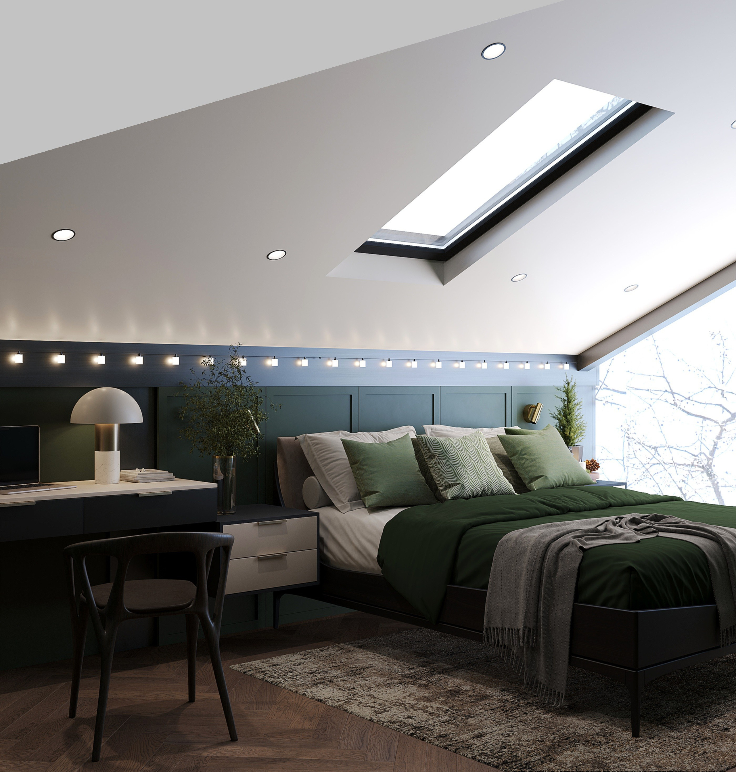 Проект Фахверк Омск. Студия дизайна интерьера Лактионовой Елены