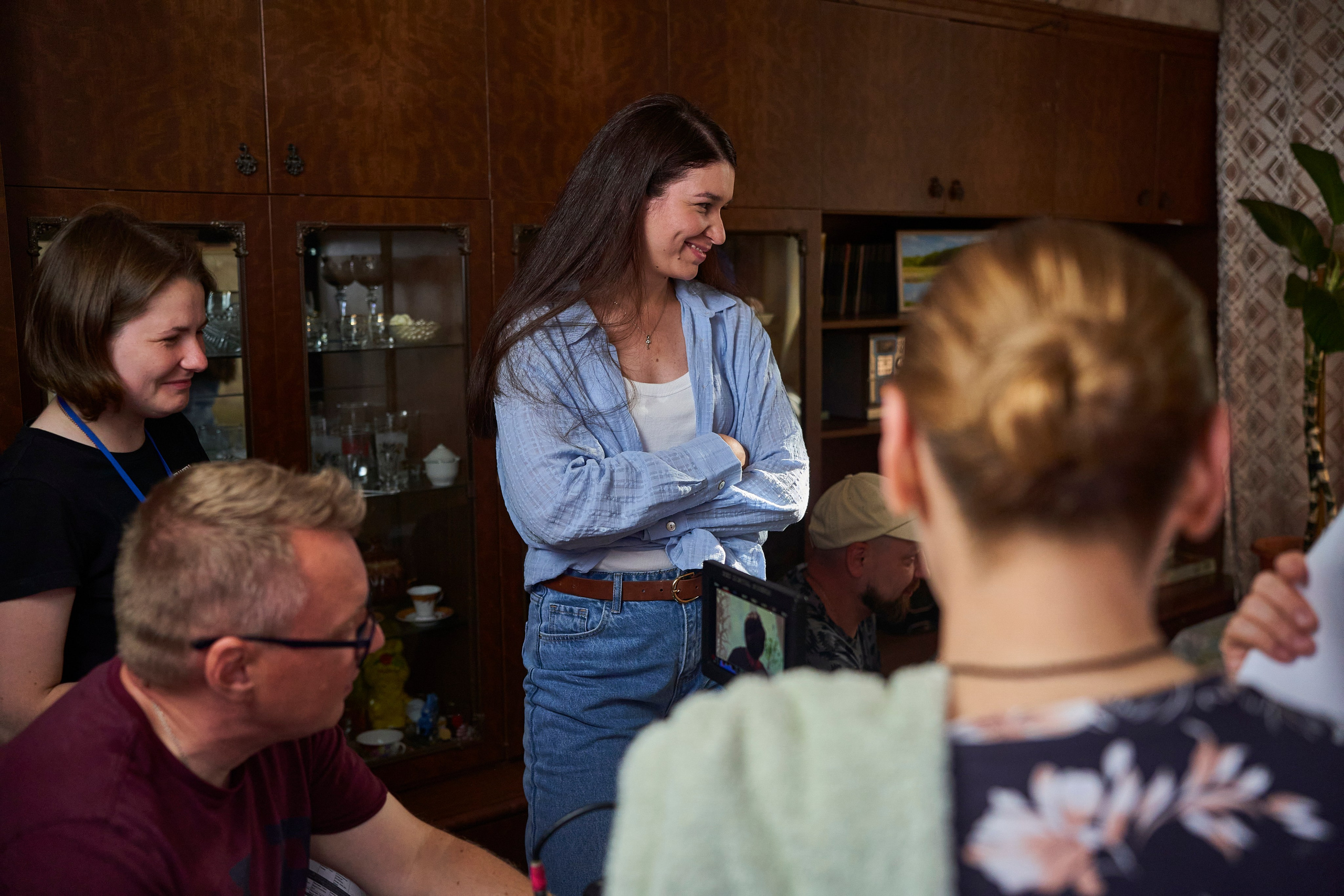 Закулисье (бэкстейдж). Фотограф Петр Анисимов