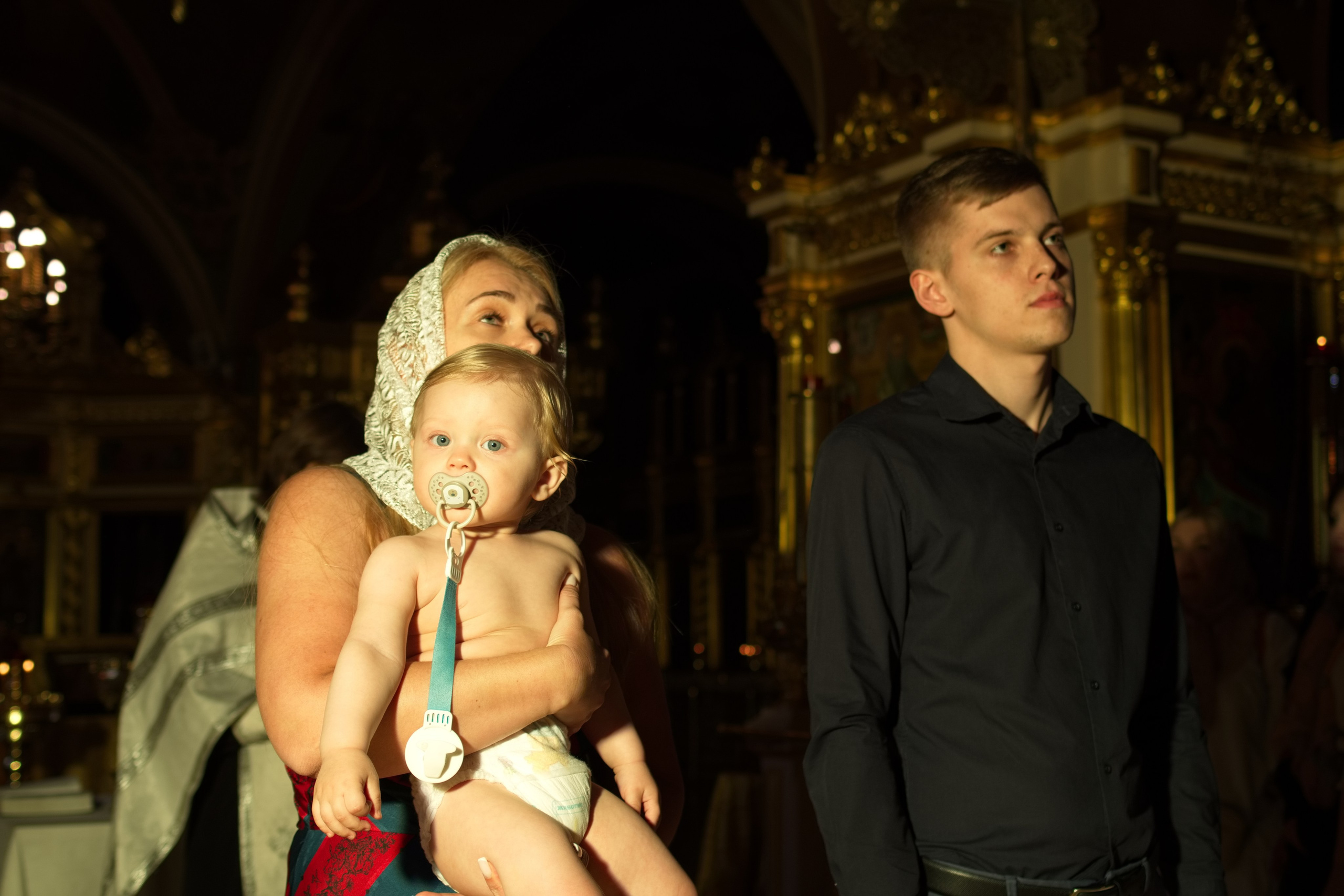 Крестины в Мячково. Семейный и детский фотограф Антон Зорин