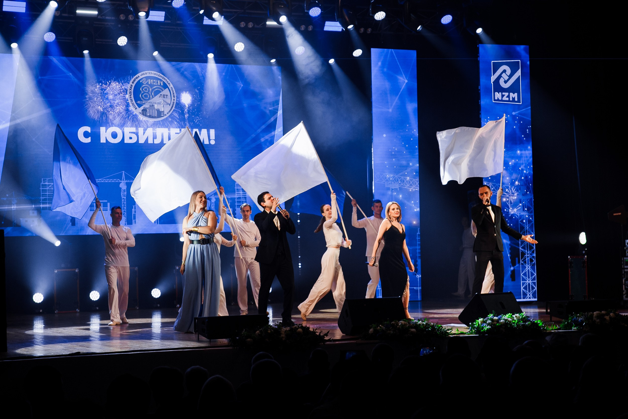 Юбилей фирмы «НЕФТЕЗАВОДМОНТАЖ». Свадебный и детский фотограф в Волгограде Слава Белов