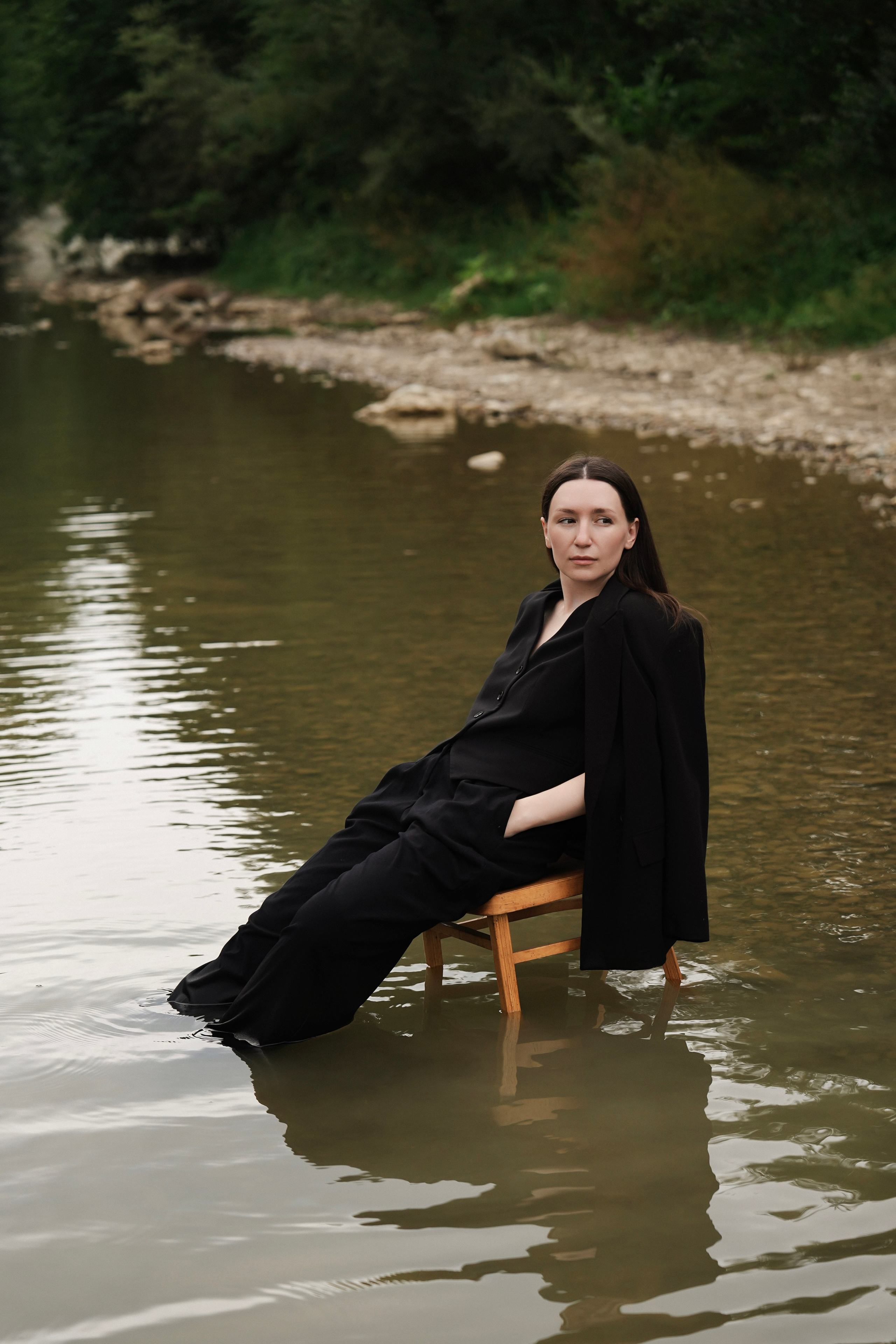 Инна в лесу. Фотограф с психологическим образованием