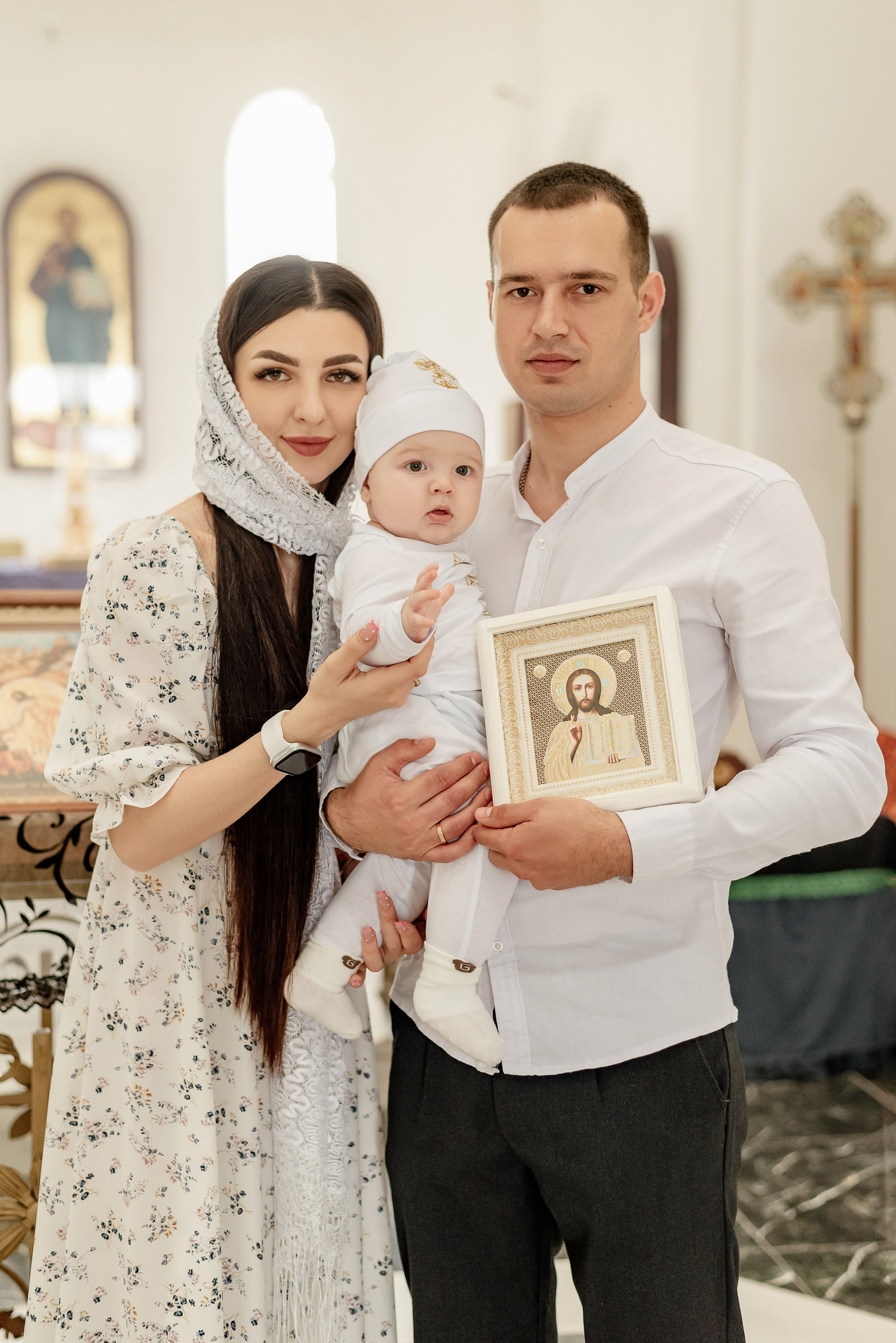 Крещение Дамира. Семейный и детский фотограф Наталья Горда