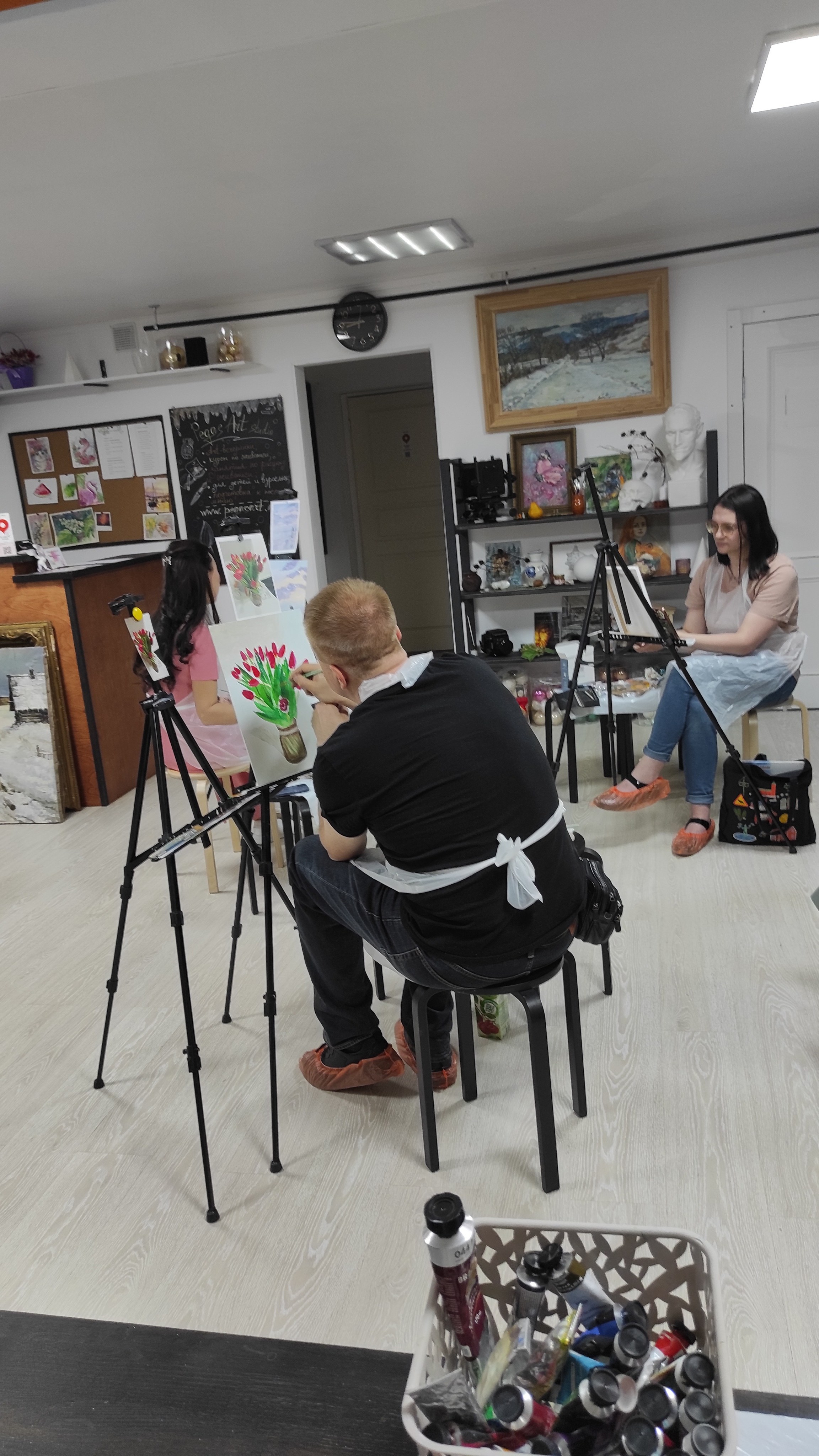 Взрослые. Арт-вечеринки и мастер-классы в Москве для взрослых и детей