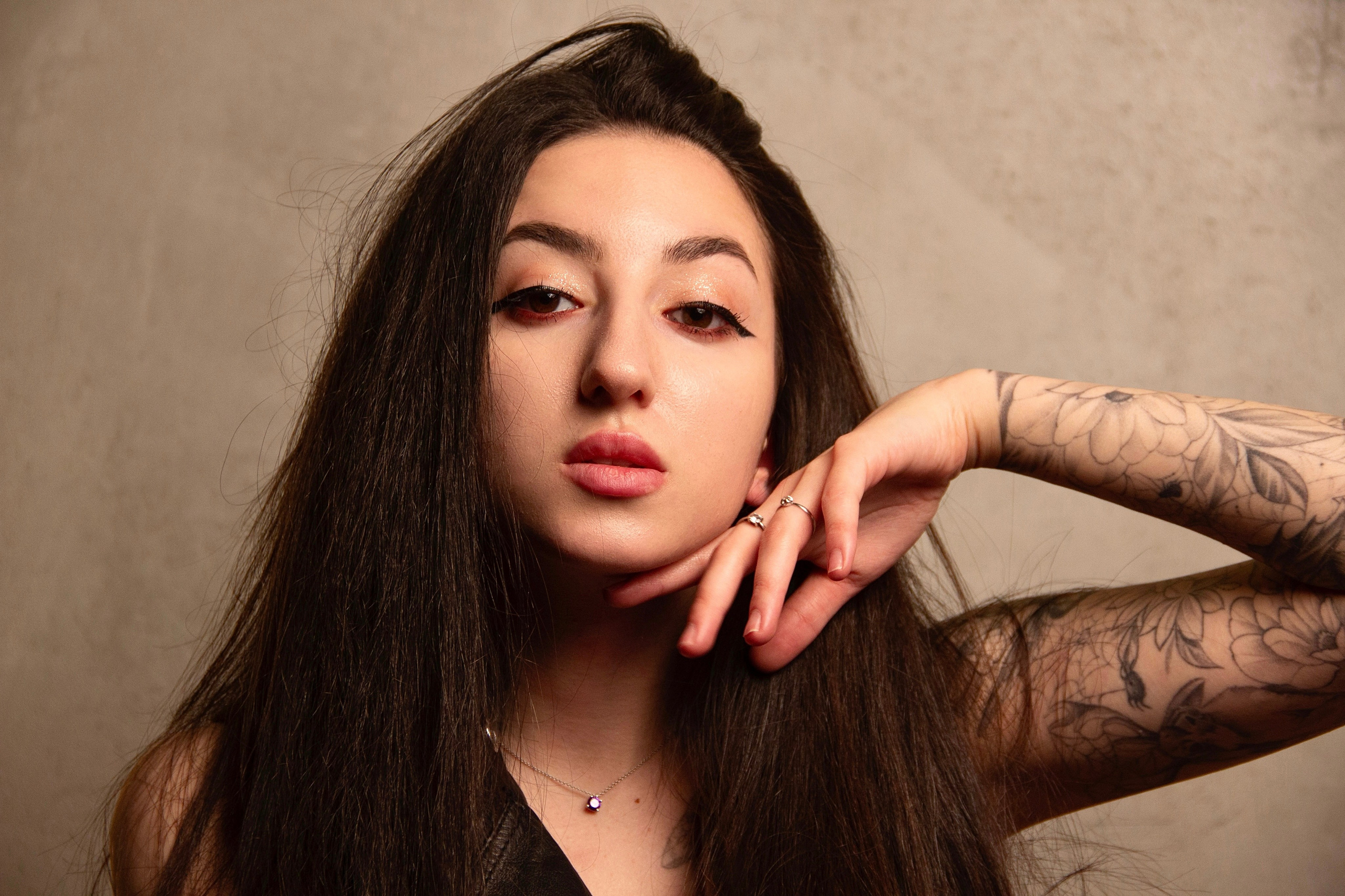 Neon girl. Фотограф Анастасия Абрамова