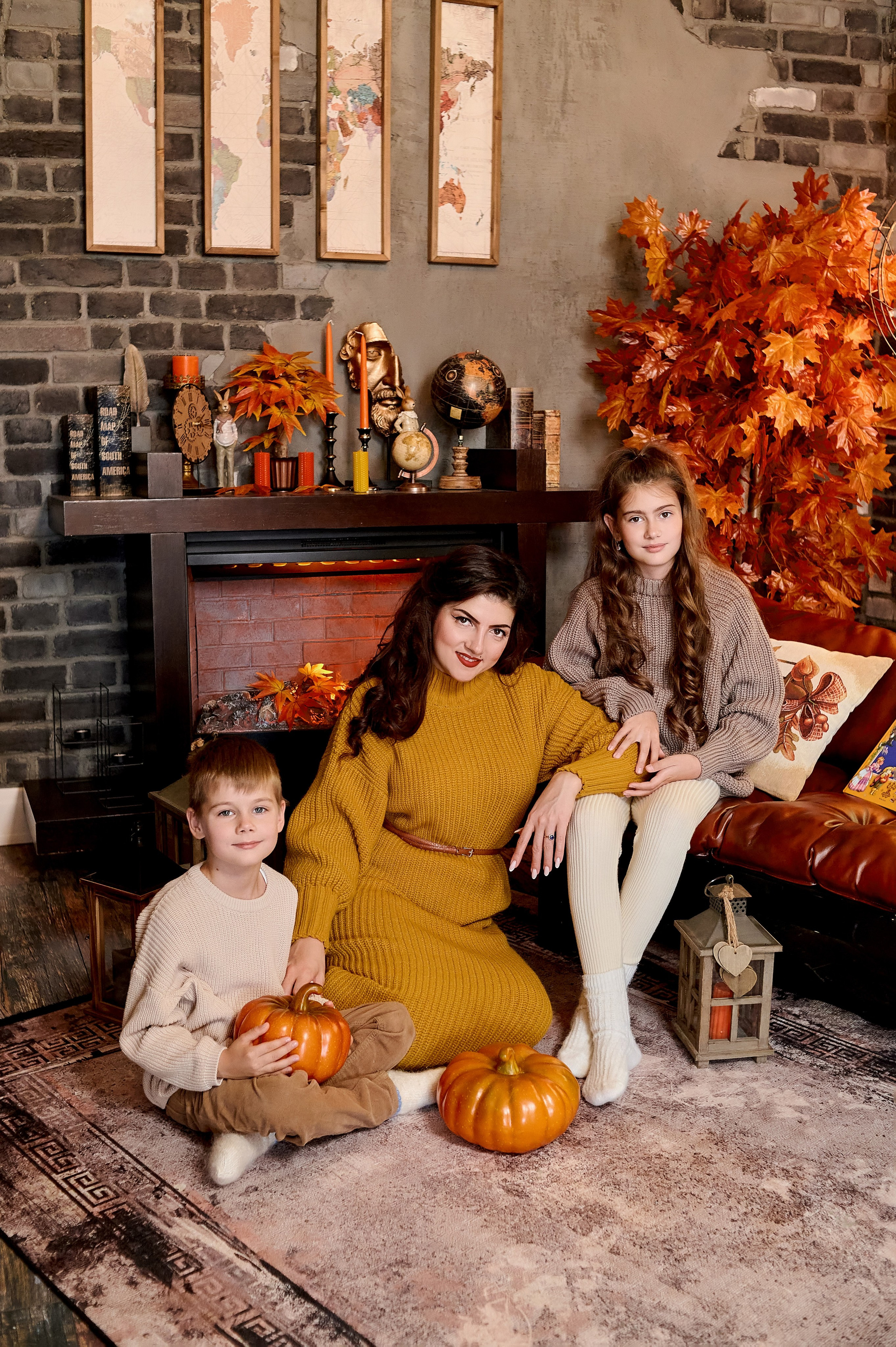 Сказки у камина. Семейный и детский фотограф в г. Ногинске Ангелина Хасанова