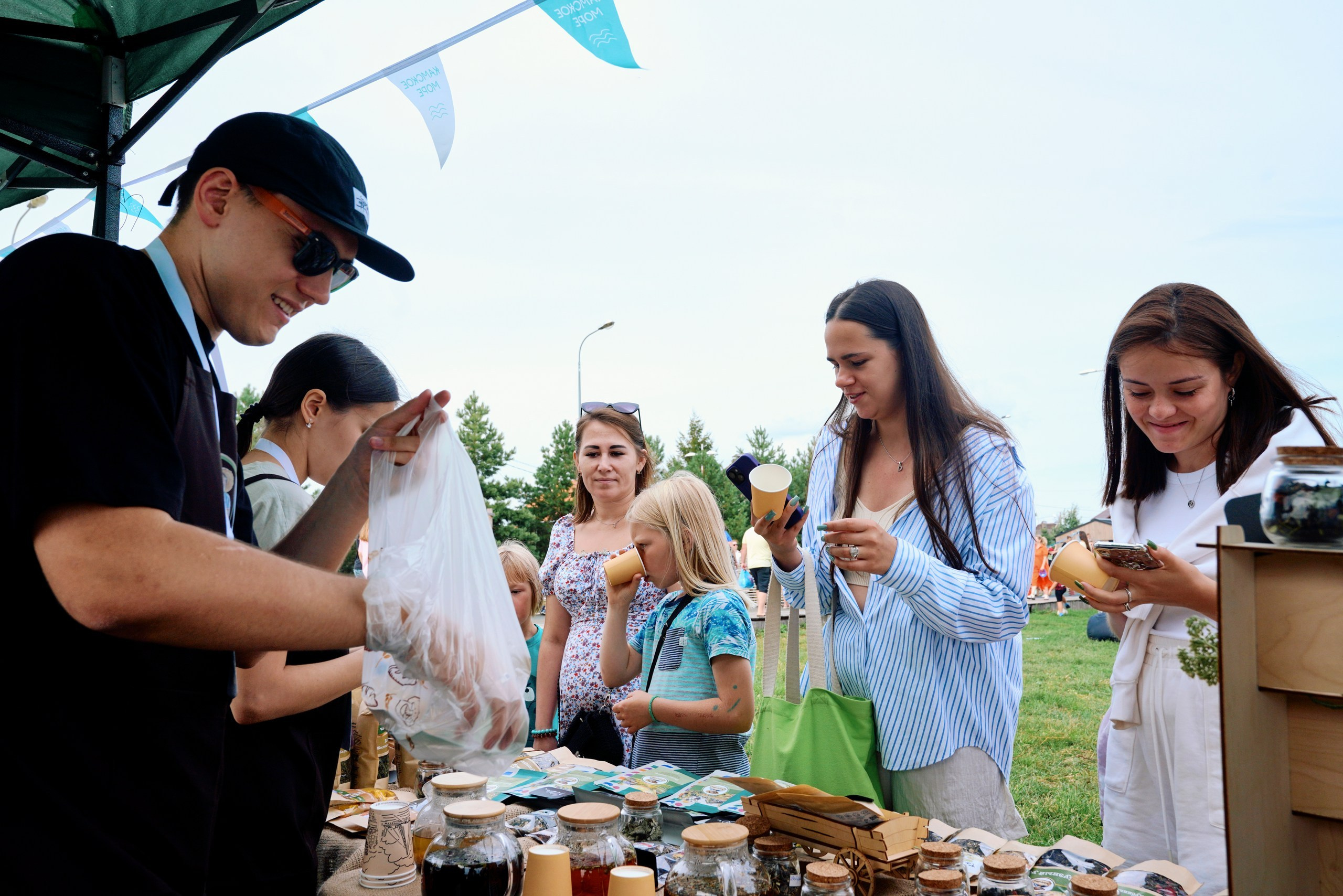 Пляжный маркет 2024, г. Лаишево. Фотограф Казань