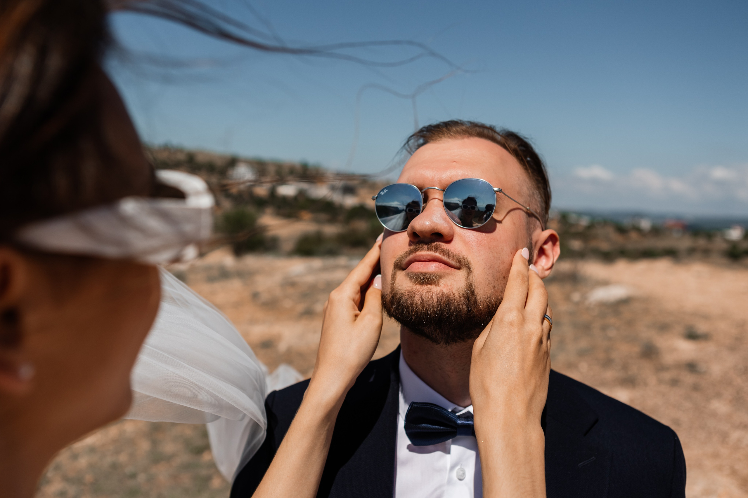 Свадебная съёмка в Балаклаве в крепости Чембало. Свадебный фотограф, фотосъемка в Крыму, Севастополе, Симферополе, Ялте