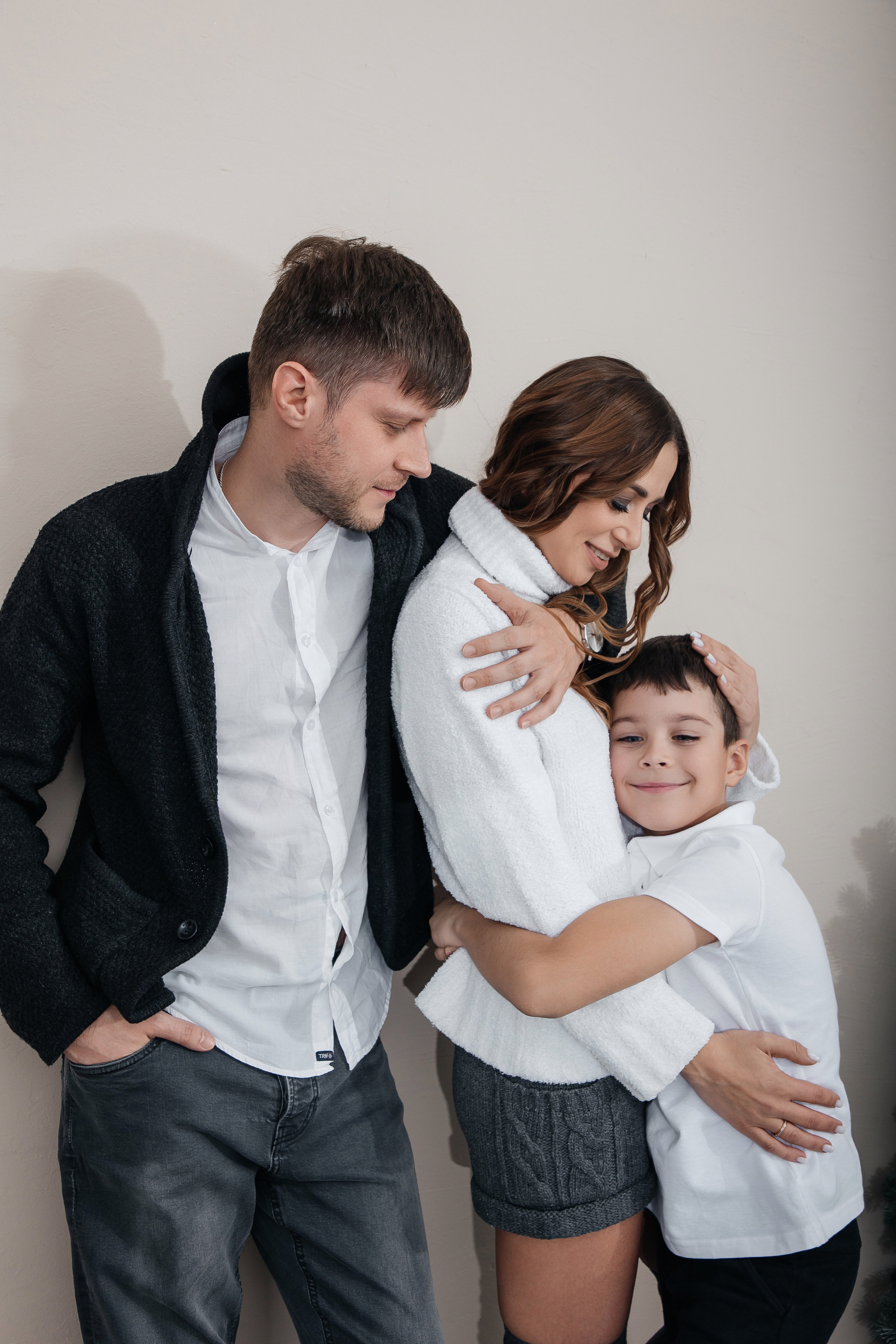 Юля Вергун и семья. Фотограф Денис Лесковский (Тюмень)