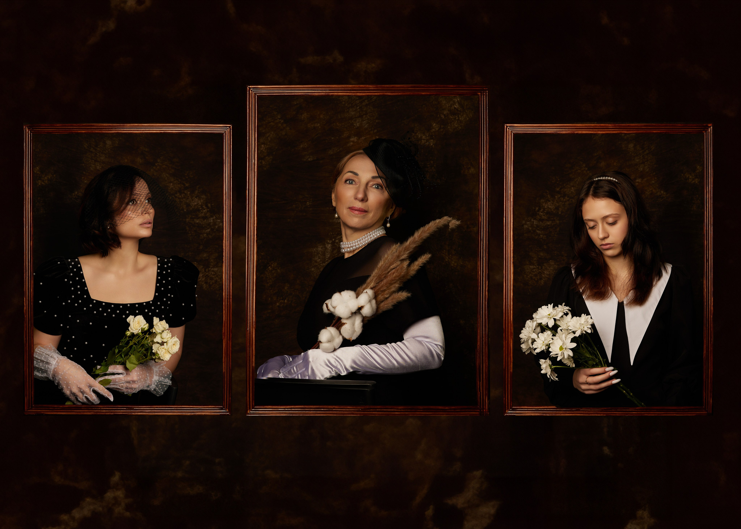 Три Поколения. Фотограф женского портрета, беременности и материнства Харькова Елена