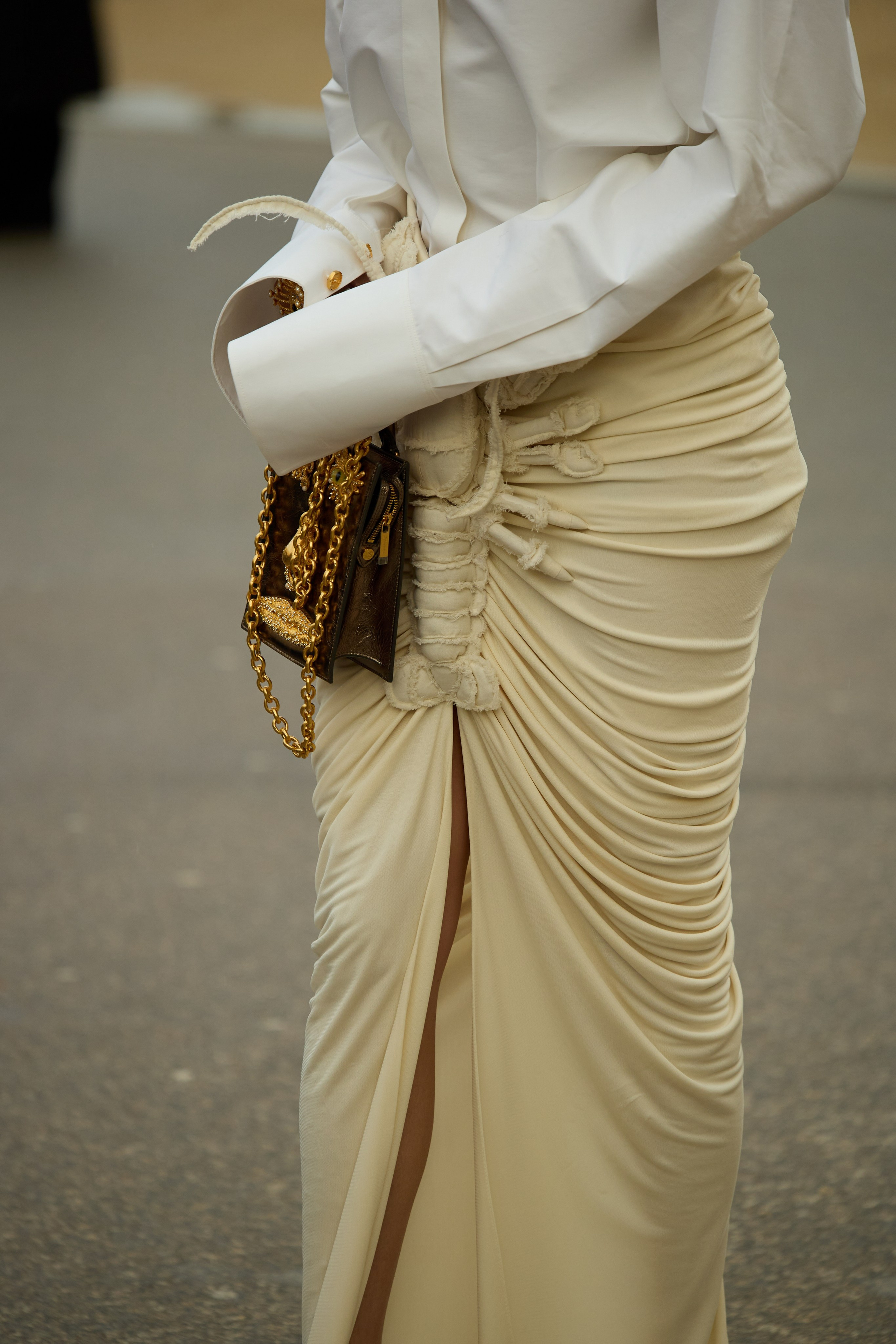 HAUTE COUTURE spring/summer 25 Schiaparelli. Photographer in Milan Ivan Goncharov