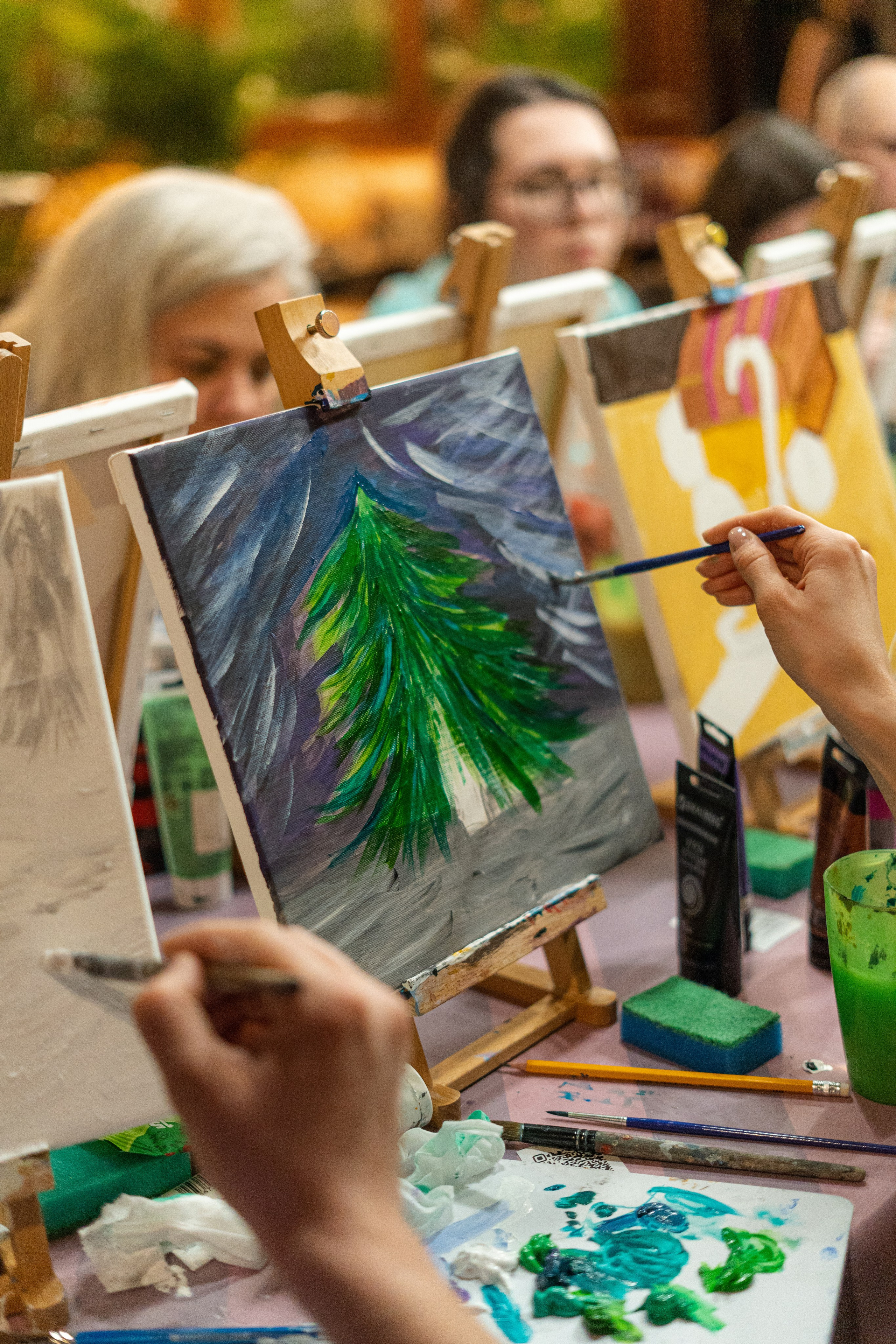 Корпоратив Teach Me Art 2. Портретный фотограф в Москве и Санкт-Петербурге Арина Чех