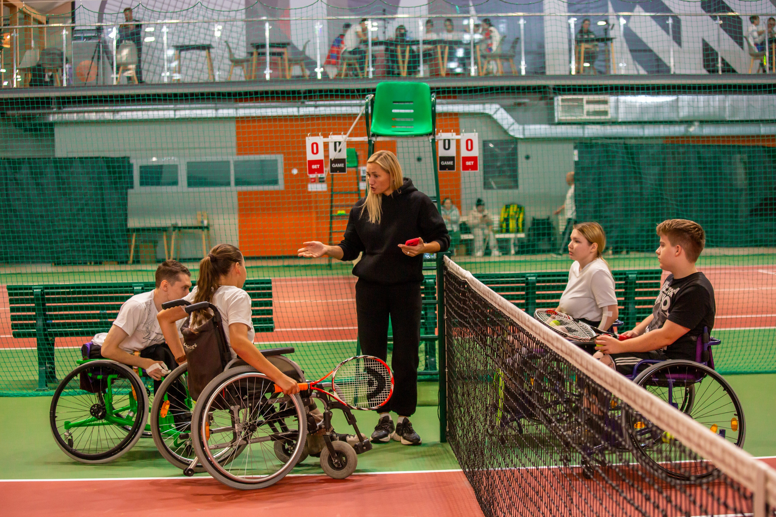 Турнир по теннису на колясках. Репортажный, семейный, свадебный, портретный фотограф