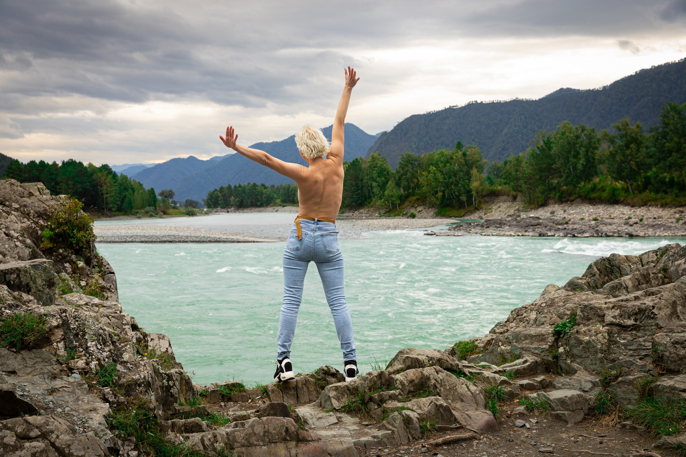 Алтай и девушки. Фотограф Александр Поздняков  Новосибирск
