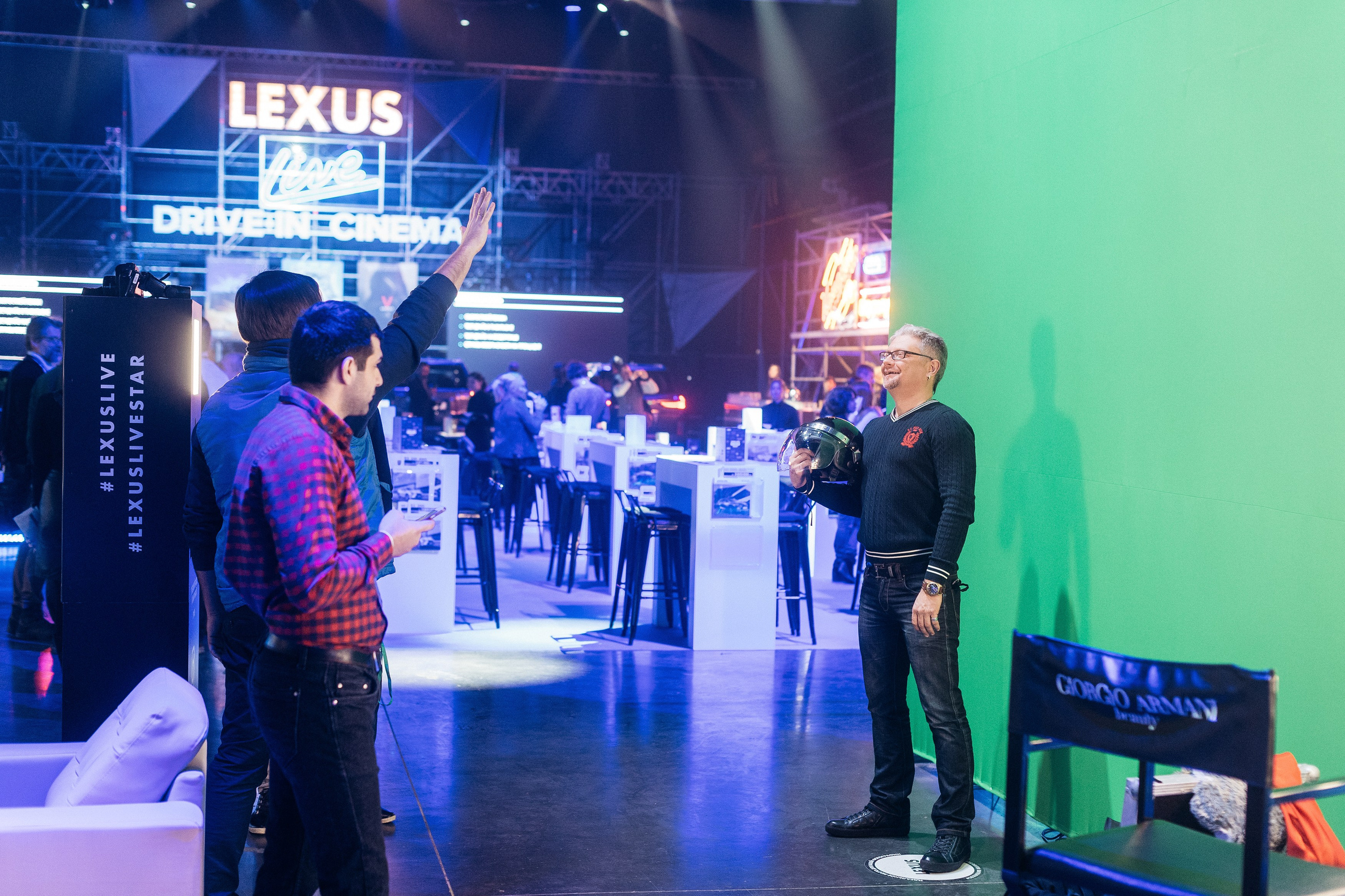 Lexus Live Drive in Cinema. Фотограф Сергей Бойко Москва