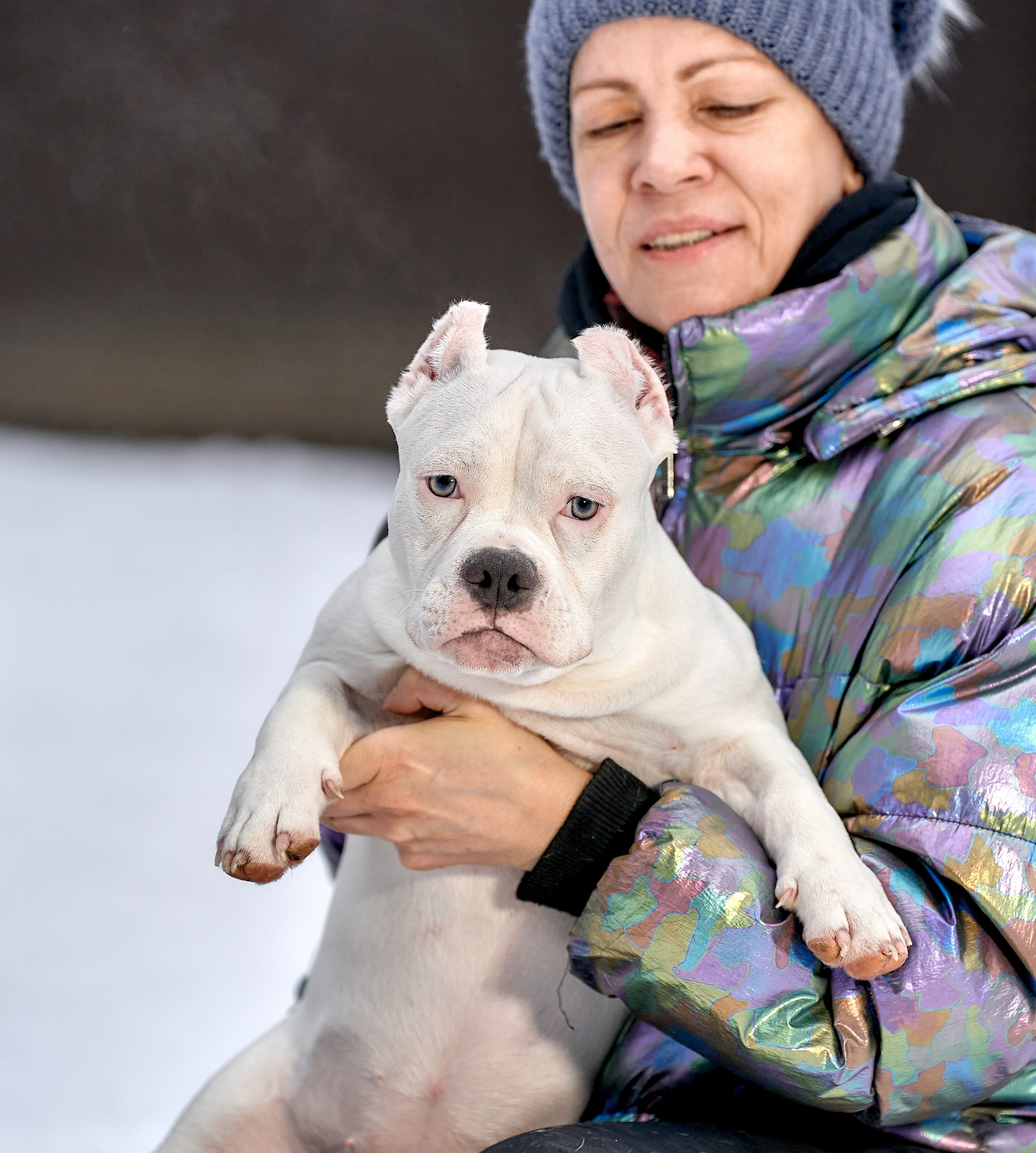 Щенки с людьми — галерея NATRIEL