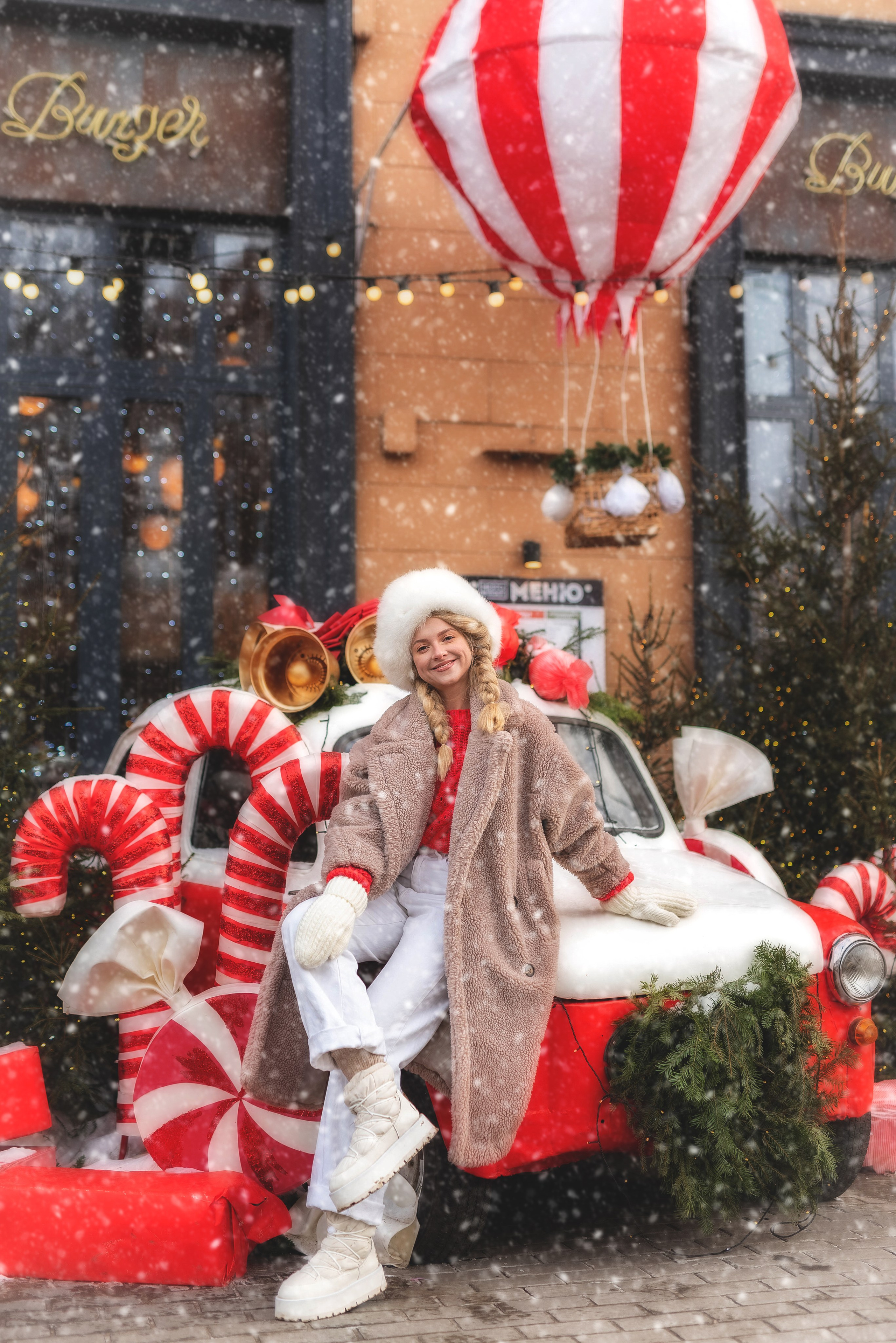 Фотопрогулка по зимнему городу. Семейный, детский фотограф в Воронеже Анна Никитина