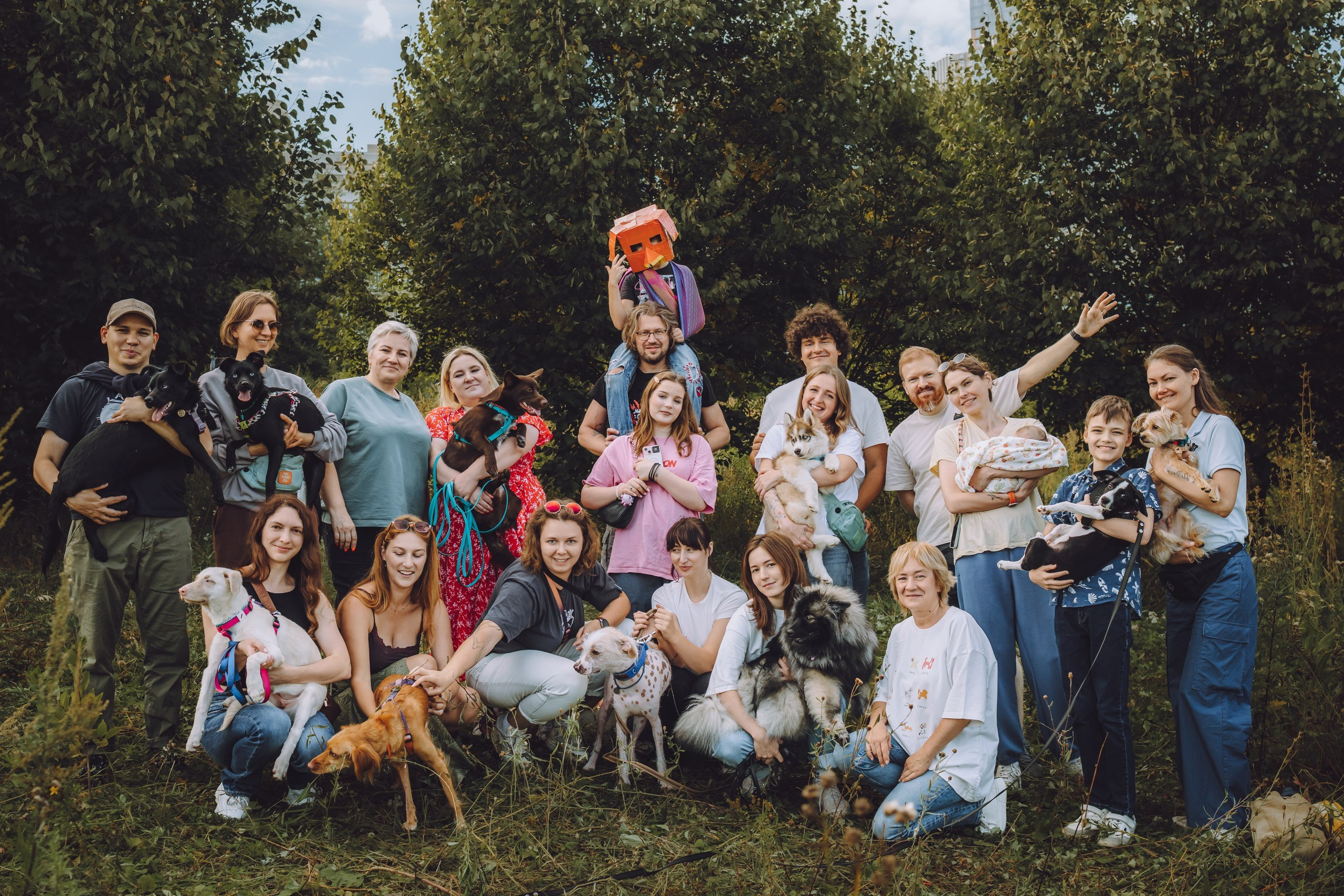Встреча выпускников Kotofeiyski. Семейный фотограф животных, анималист в Москве Екатерина Киреева
